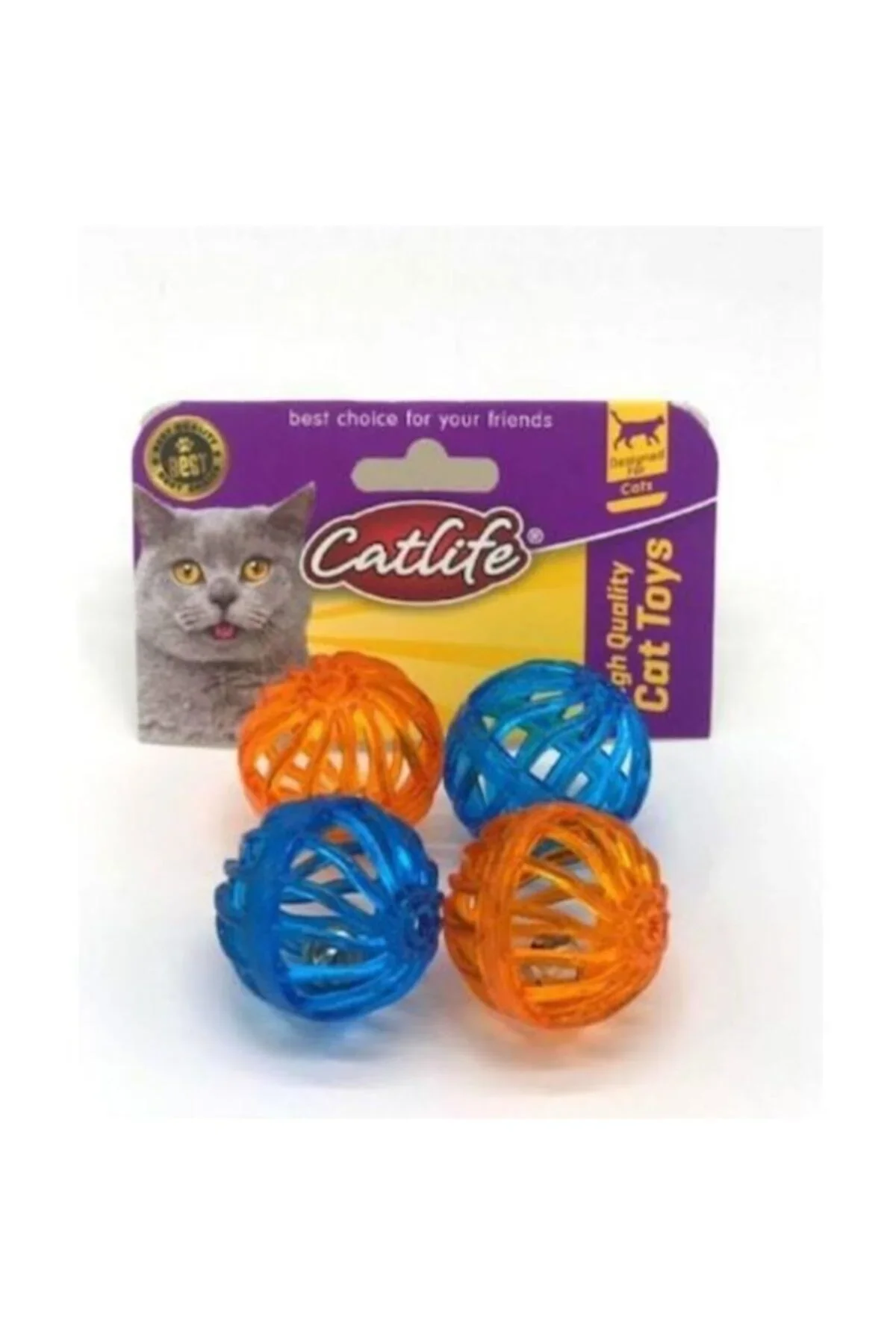 Catlife Zilli Kedi Oyuncağı 4 lü Paket - 202357
