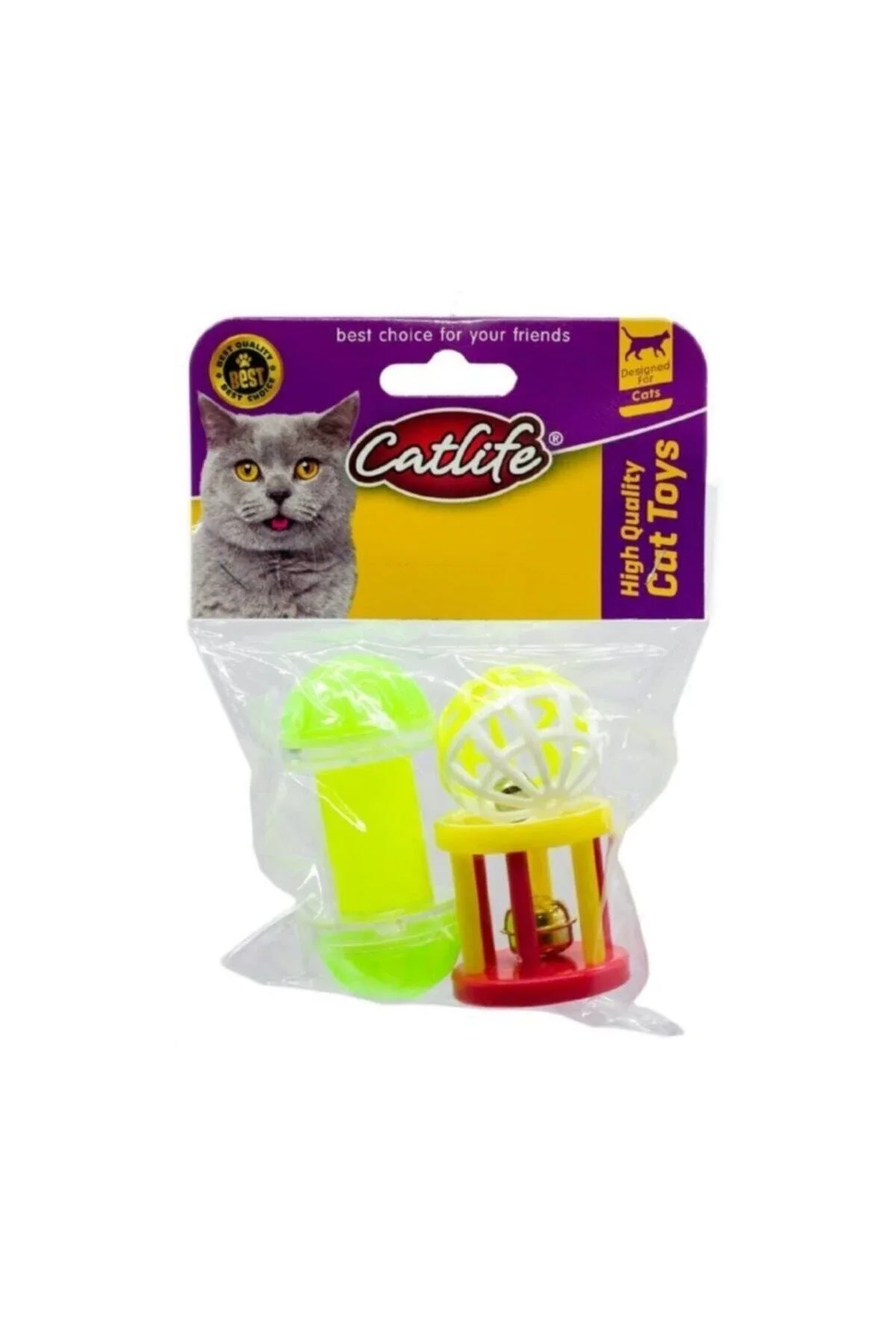Catlife Zilli Kedi Oyuncağı 2 li Paket - 202471