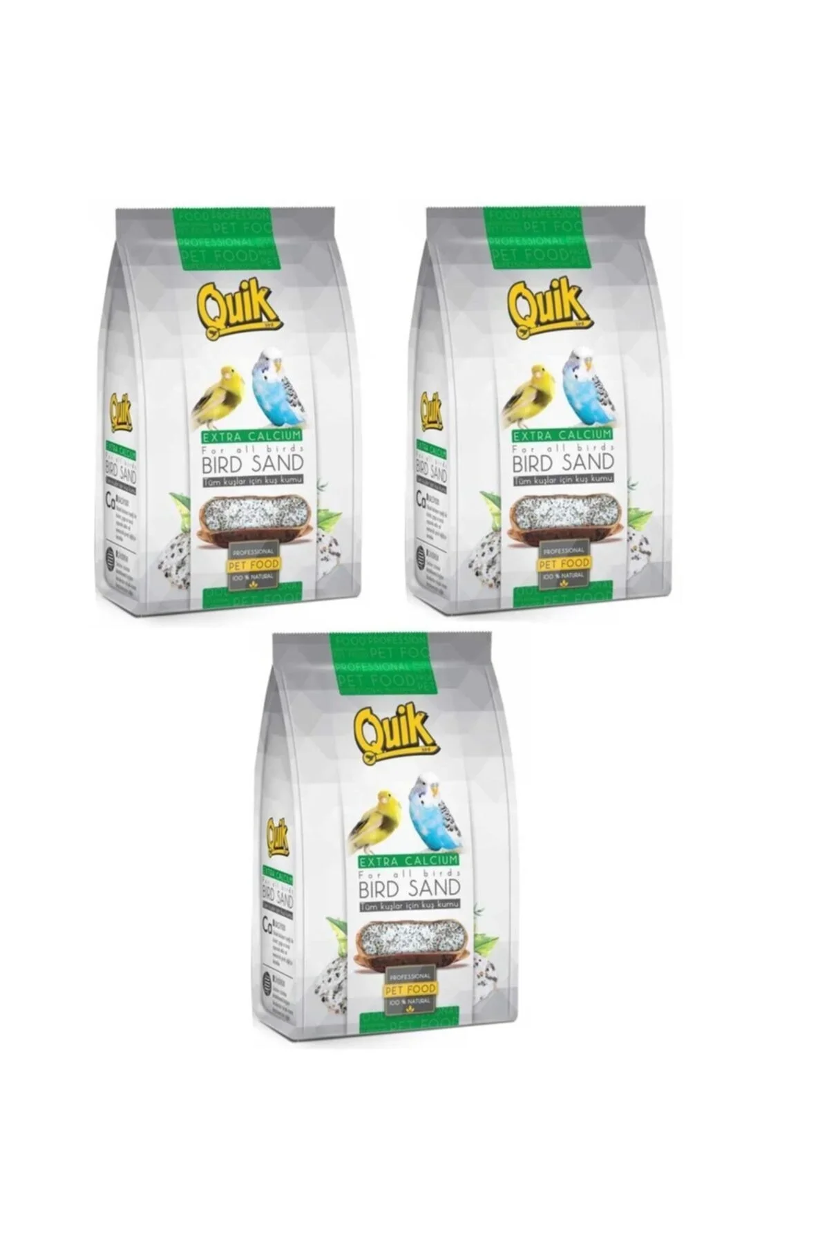 Quik Kuş Kumu X 3 Paket