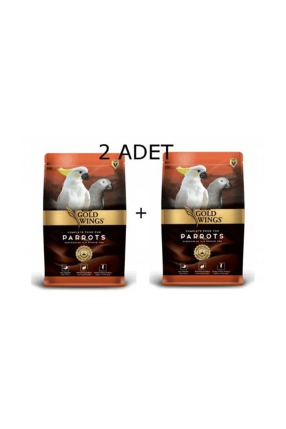 Gold Wings Premium Papağan Yemi 750 gr X 2