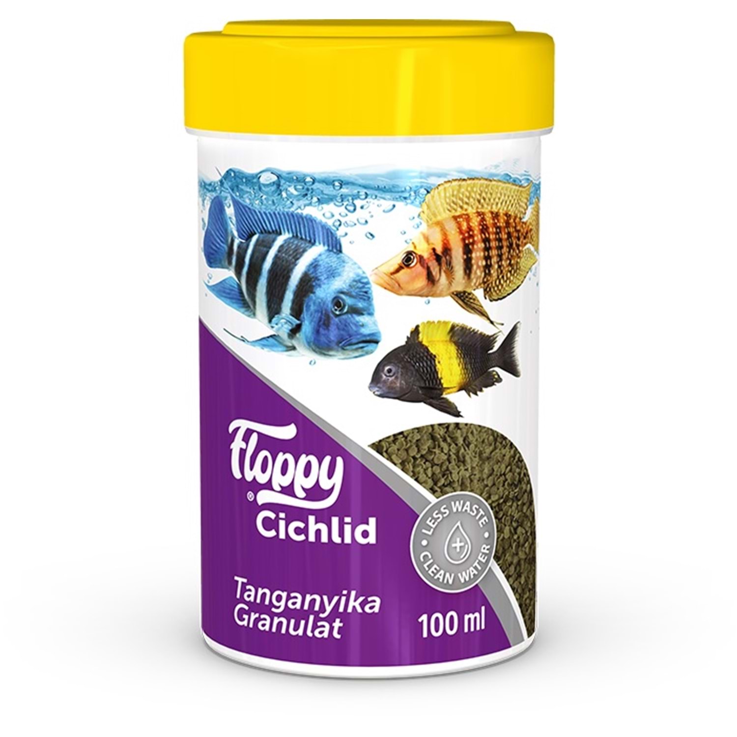 Floppy Cichlid Tanganyike Granulat 100 Ml Ciklet Yemi