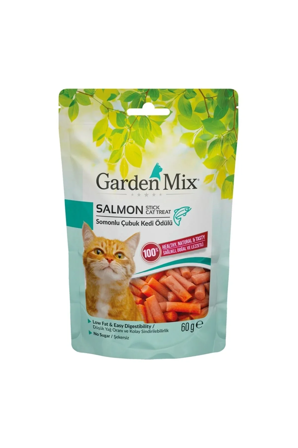 Garden Mix Kedi Ödülü Somonlu 60 Gr