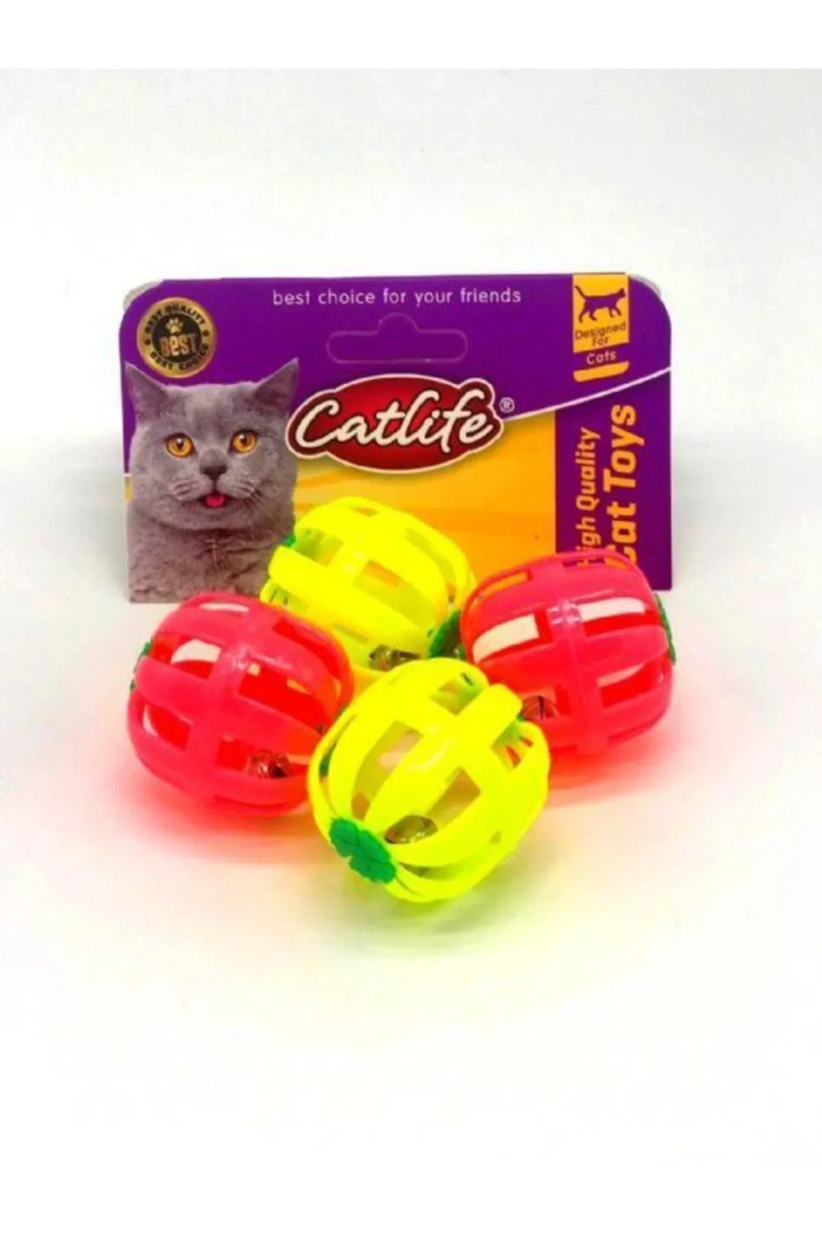 Catlife Zill Kedi Oyuncağı 4 lü Paket - 202363