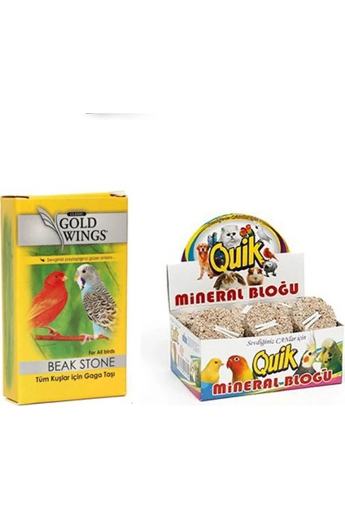 Gold Wings Gaga Taşı + Quik Mineral Blok
