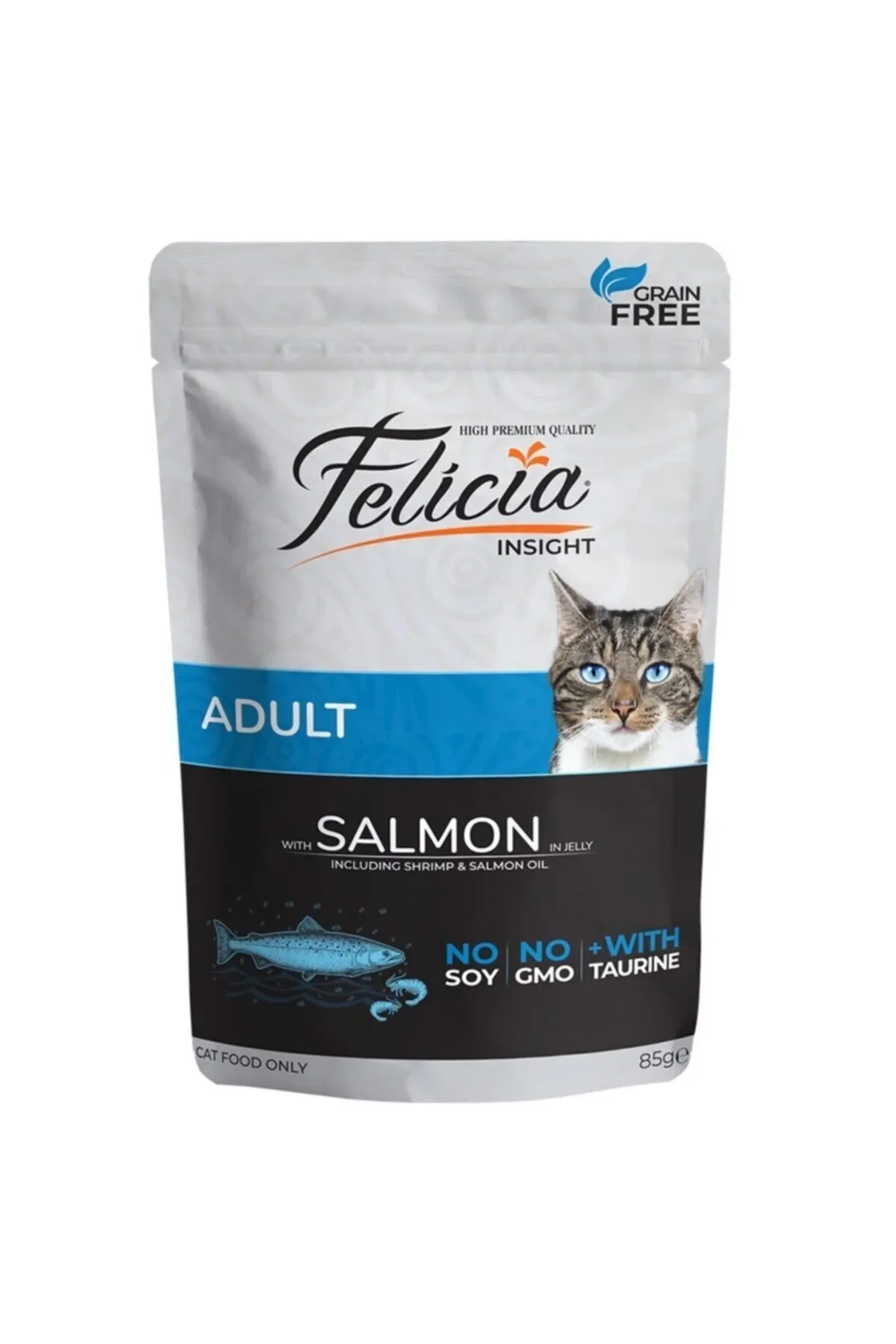 Felicia Kedi Pouch Somonlu