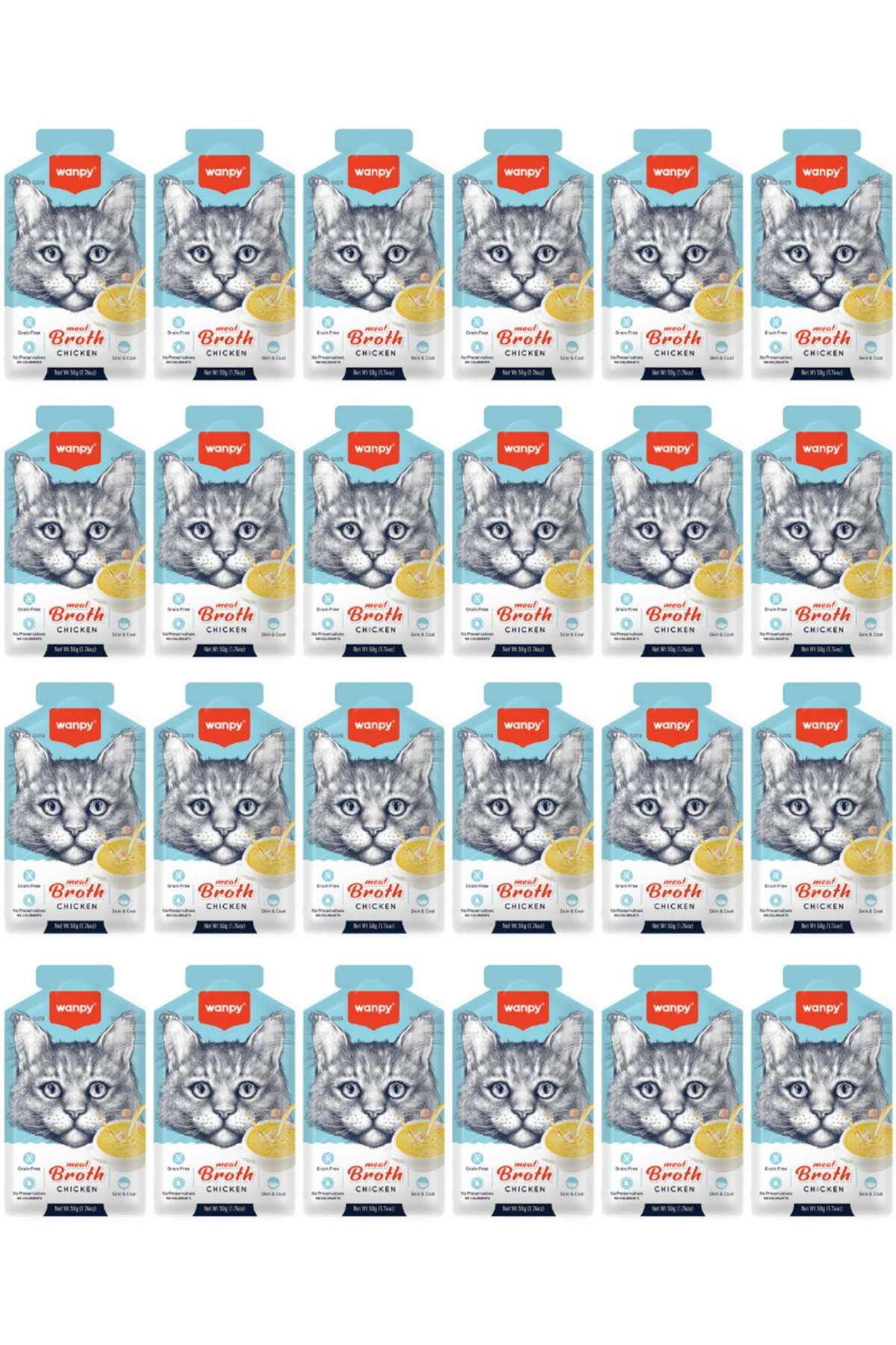Wanpy Tavuklu Kedi Çorbası X 24
