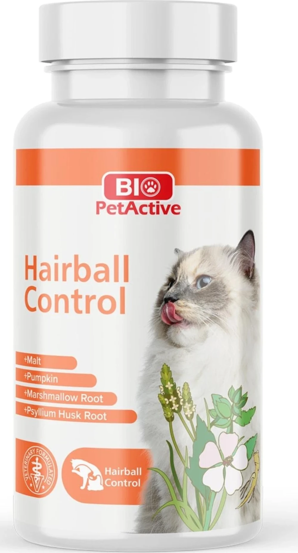 Bio Petactive Kedi Hairball Control Tablet 90