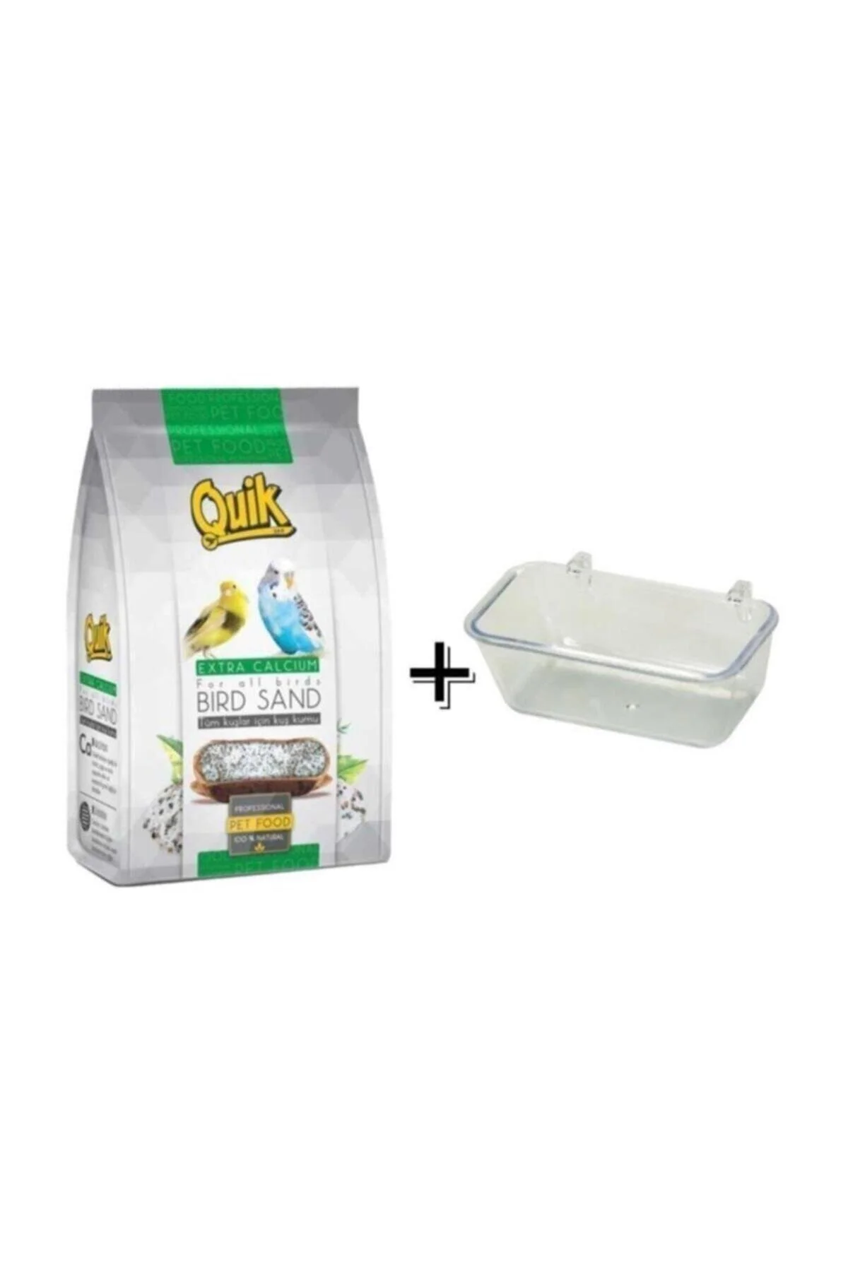 Quik Kuş Kumu & Renkli Mamalık