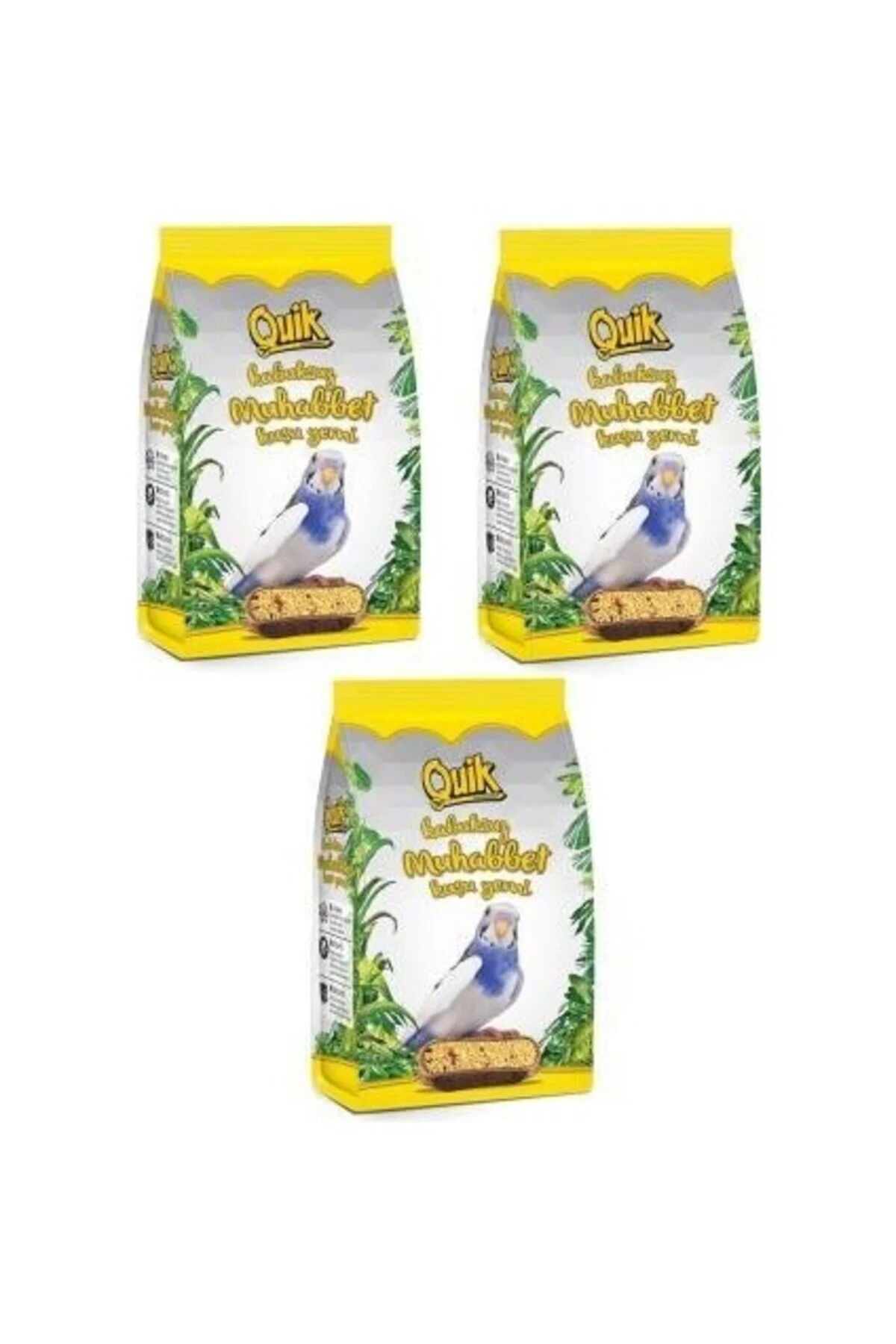 Quik Kabuksuz Muhabbet Yemi 400 Gr X 3