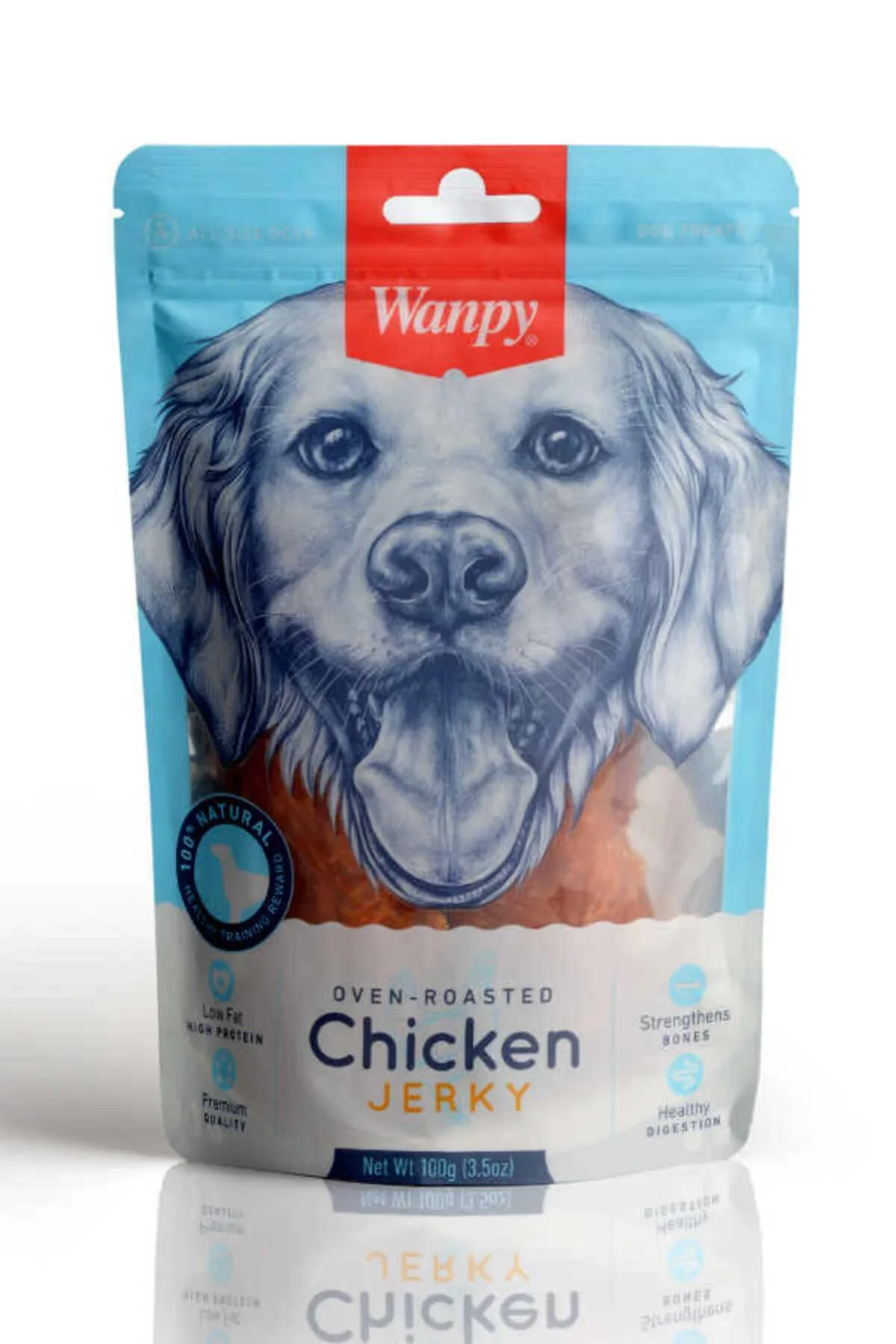 Wanpy Chicken Jerky Köpek Ödül 100 Gr