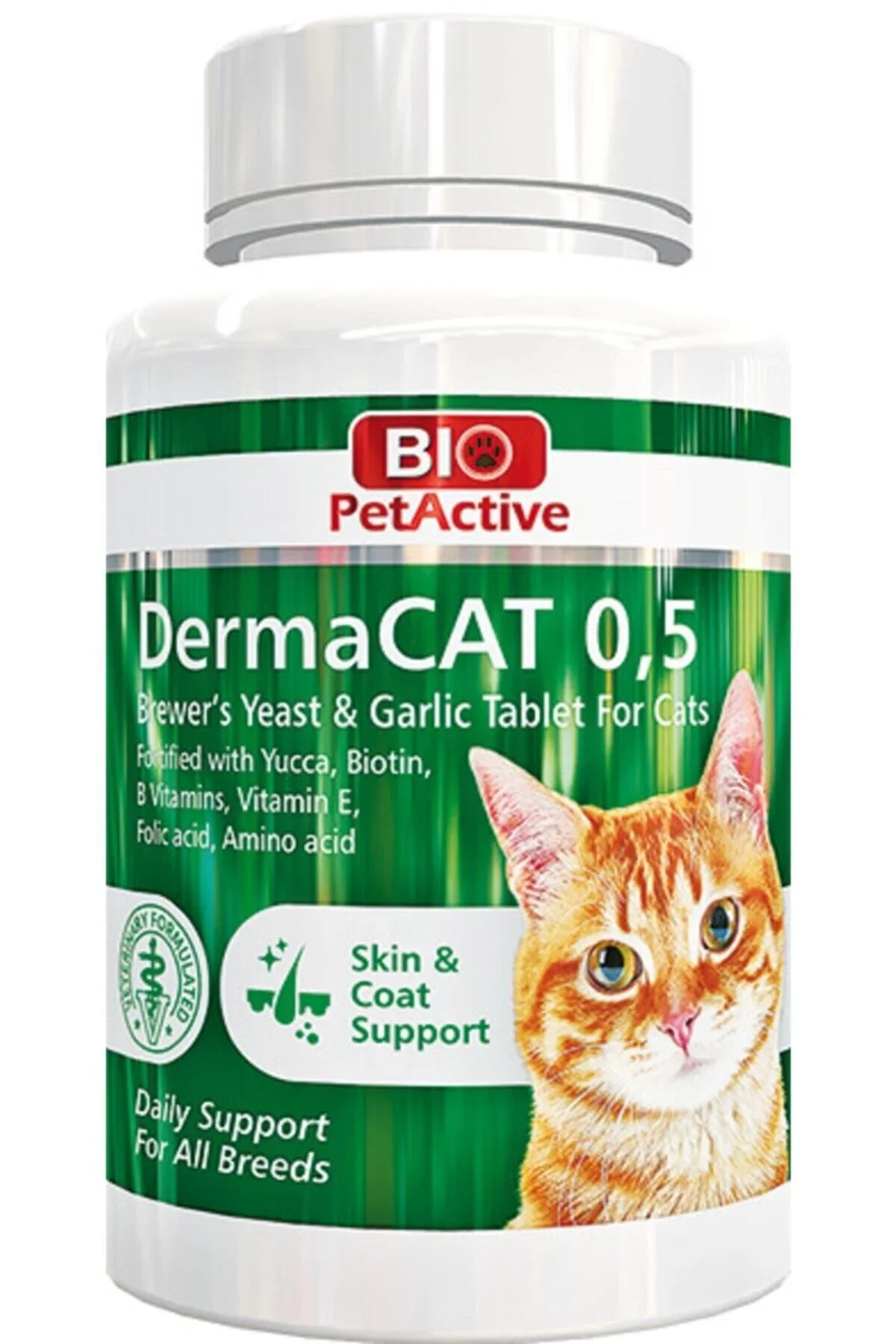 Bio Petactive Dermacat 0,5 Kedi 150 Tablet