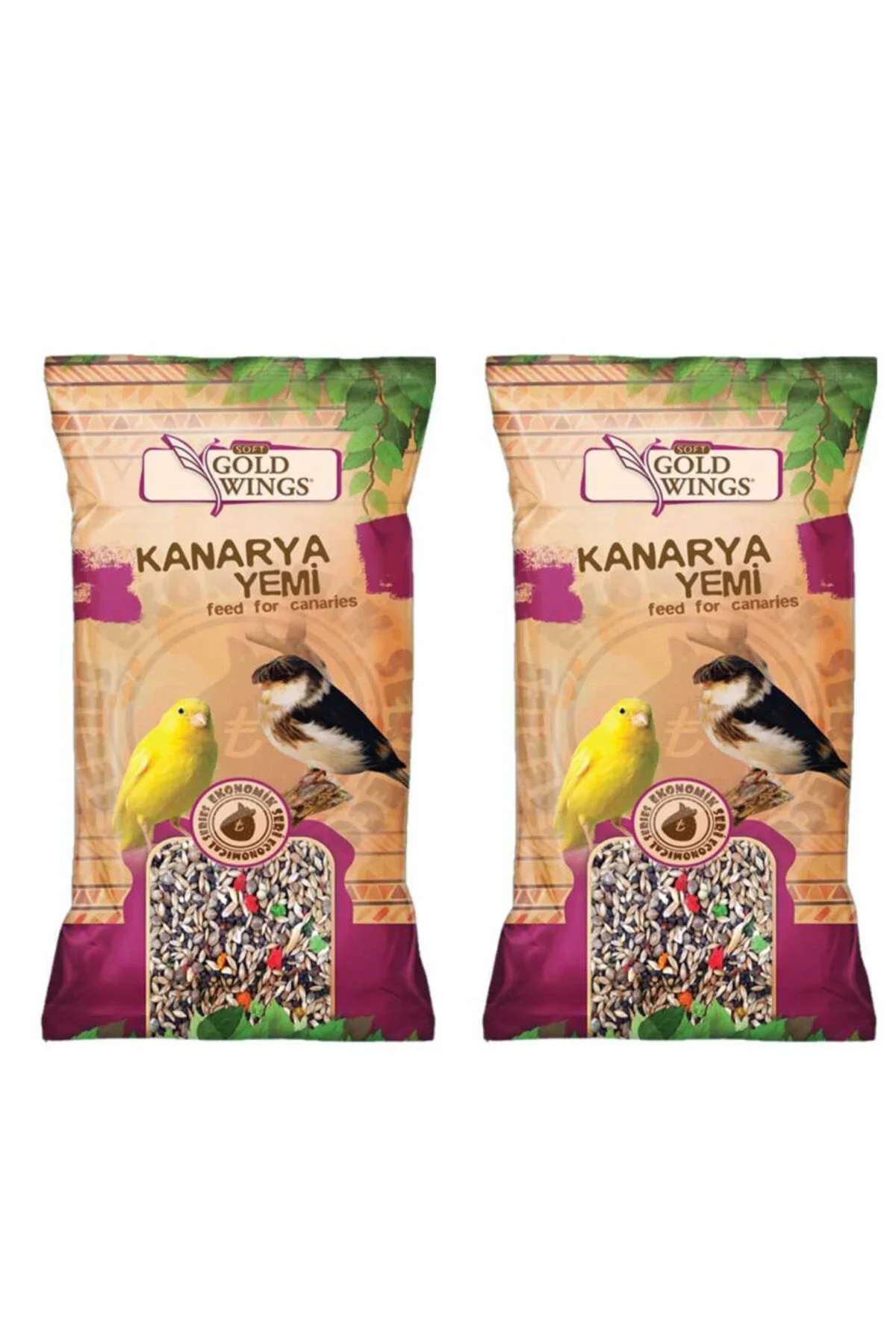 Gold Wings Meyveli Kanarya Yemi 300 Gr X 2 Paket