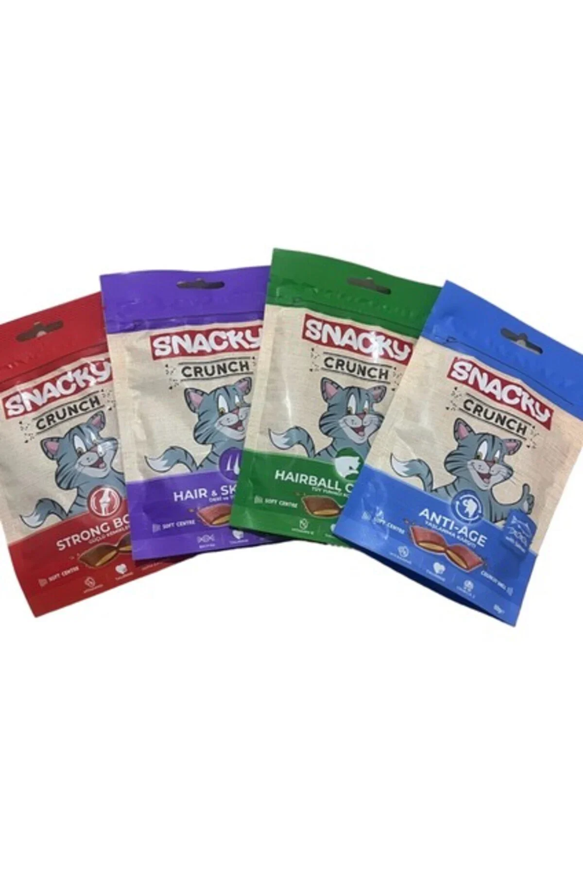 Snacky Kedi Bisküvi X 4 Paket