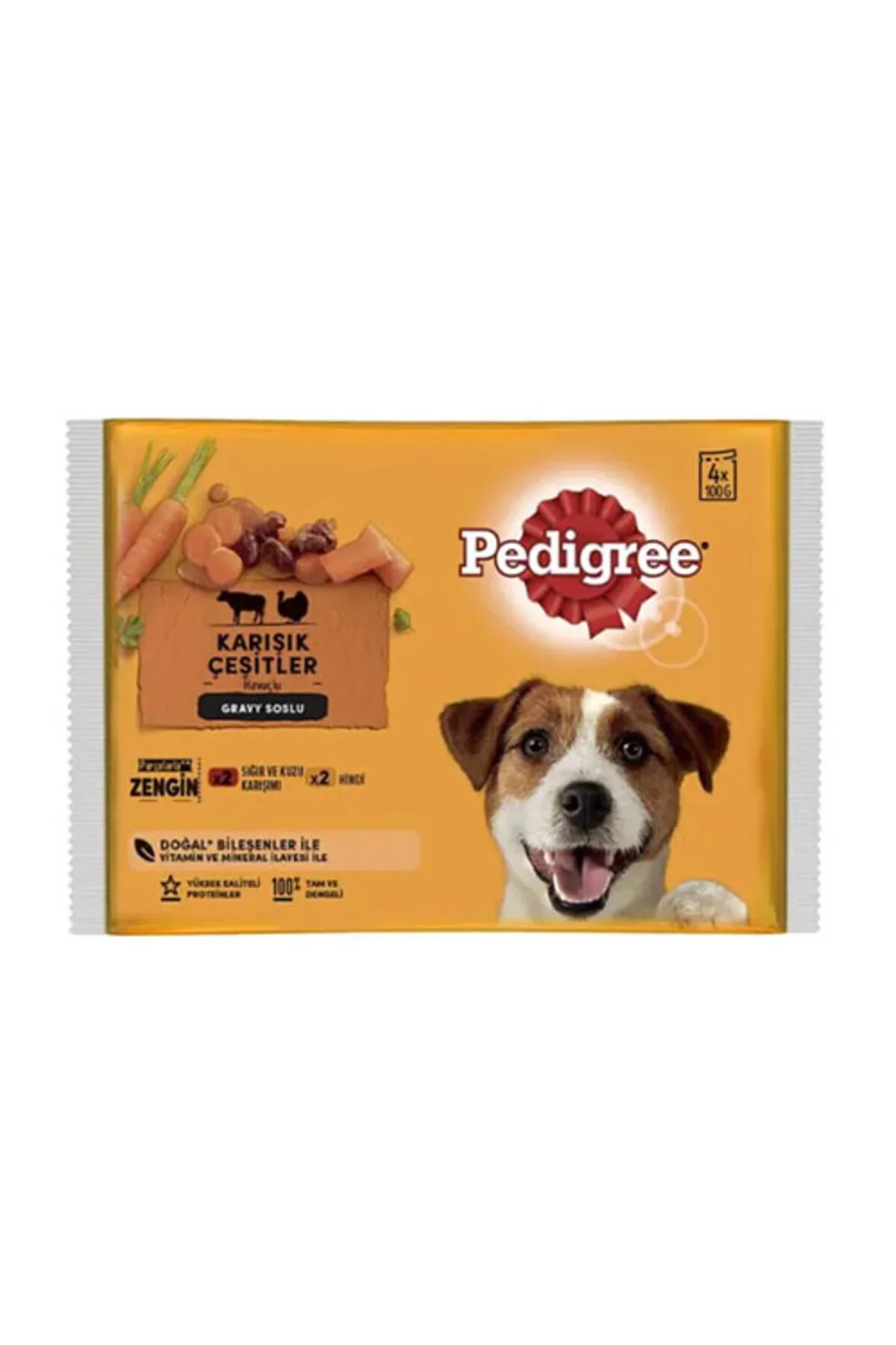 Pedigree Köpek Pouch 100 Gr X 4 lü Paket