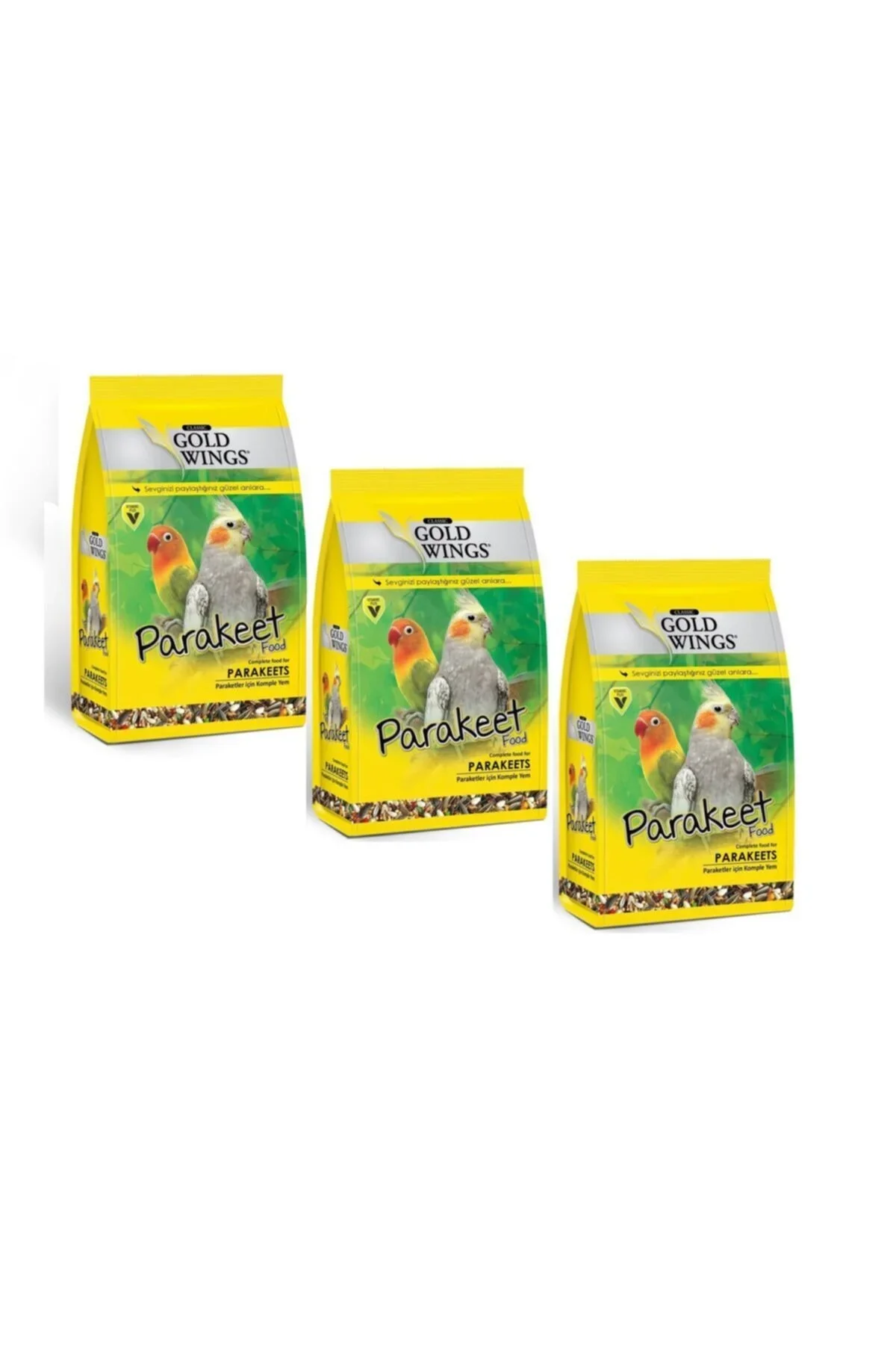 Gold Wings Classic Paraket Yemi 500 Gr X 3 Paket