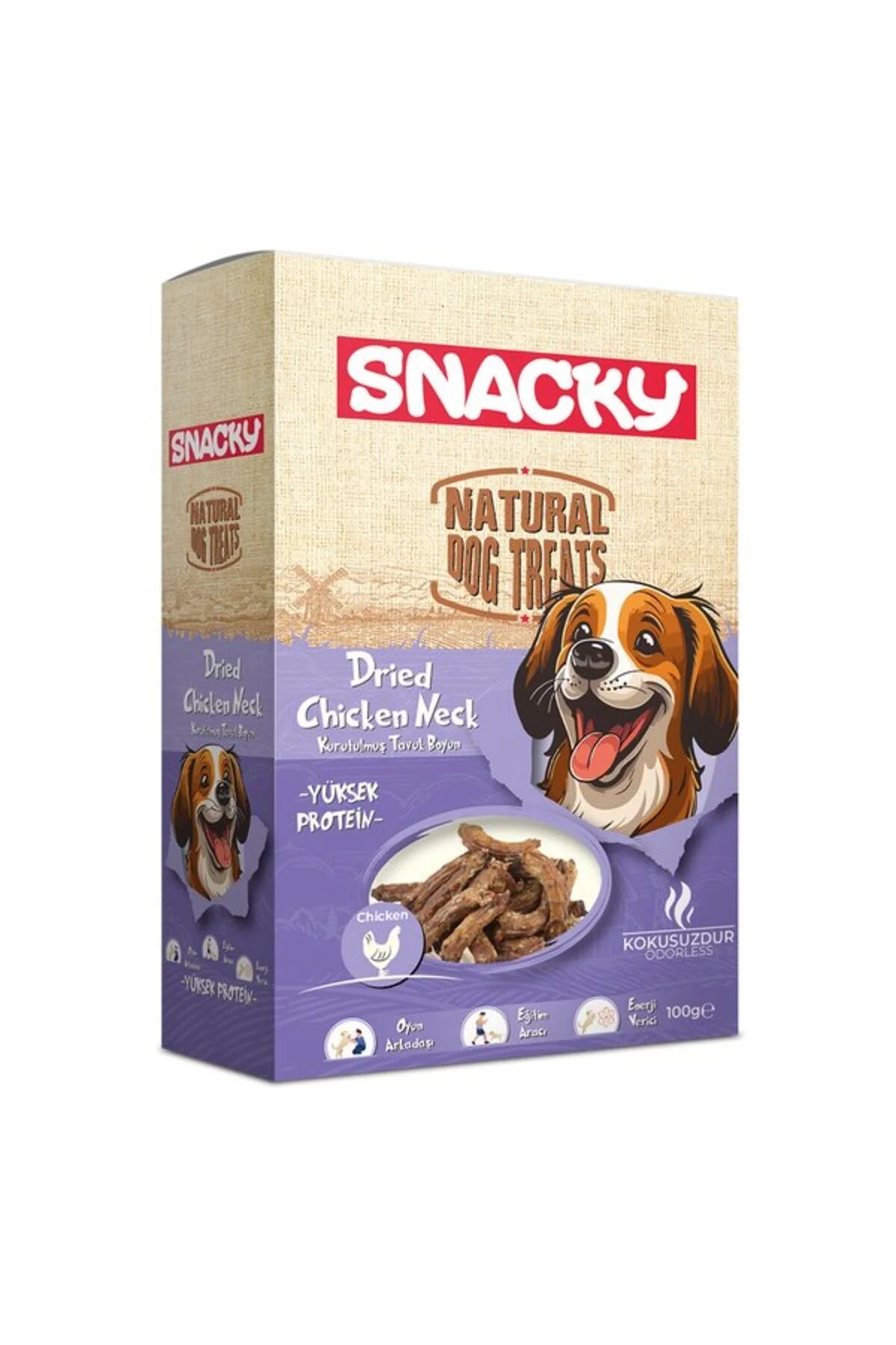 Snacky Köpek Sakatat Kurutulmu Tavuk Boyun