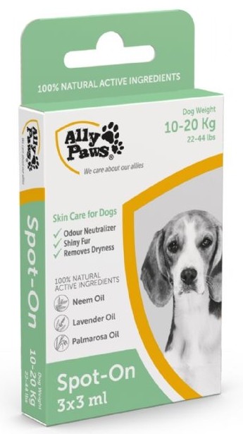 Ally Paws Köpek Dış Parazit Kovucu Damla 10-20 Kg 3 Ml x 1 Adet