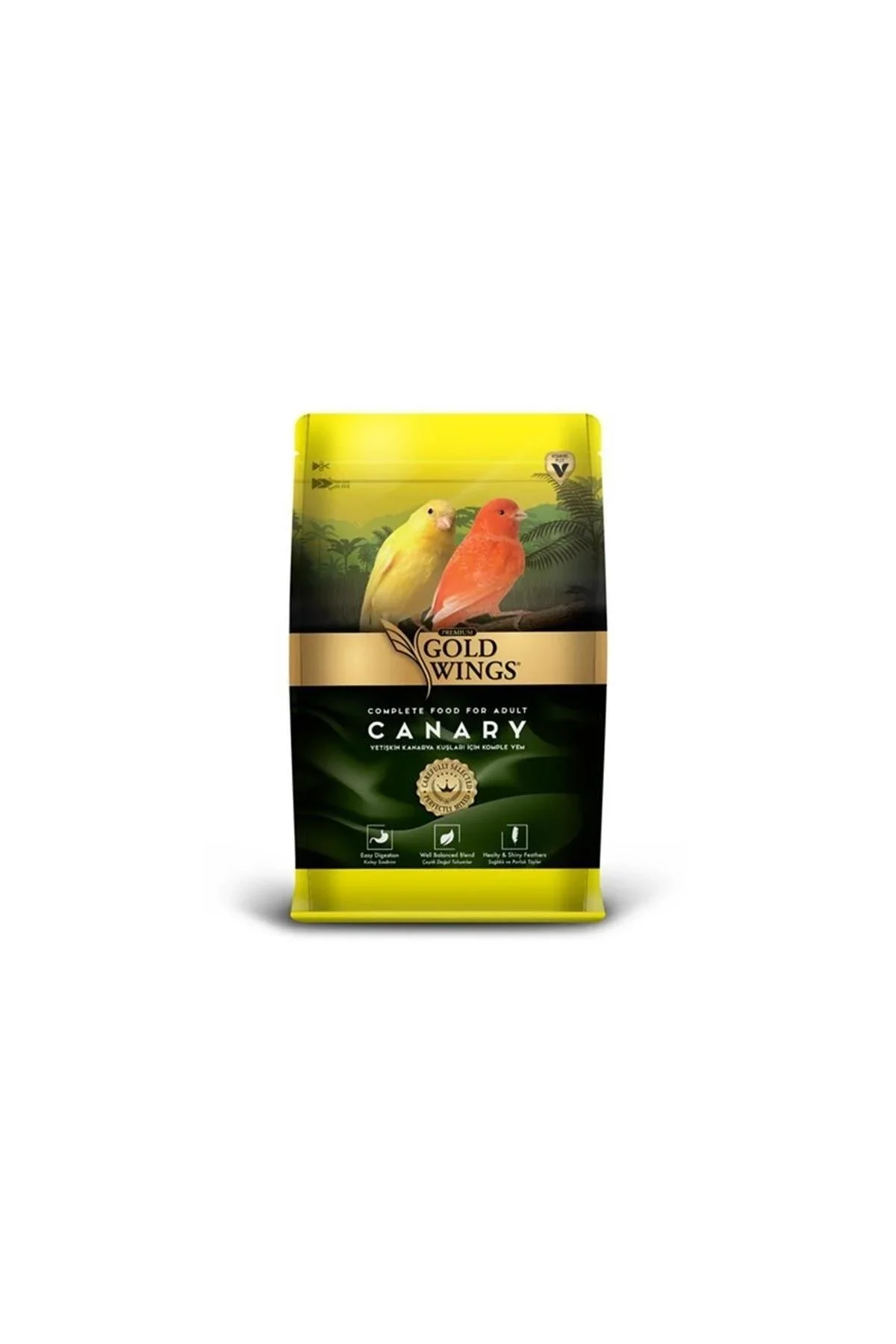 Gold Wings Premium Kanarya Yemi 1 Kg X 6 Paket