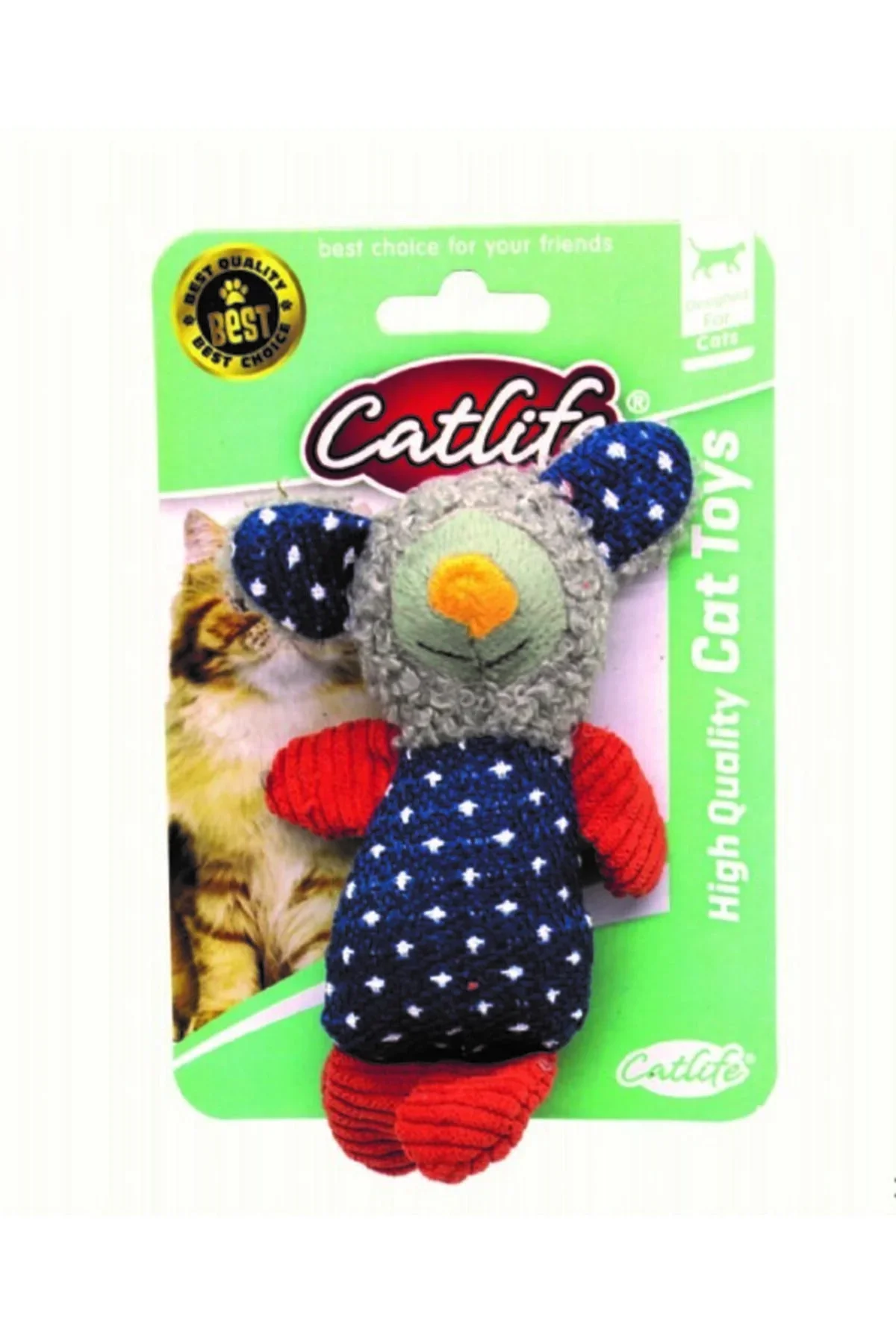 Catlife Ayıcık Kedi Peluş Oyuncak