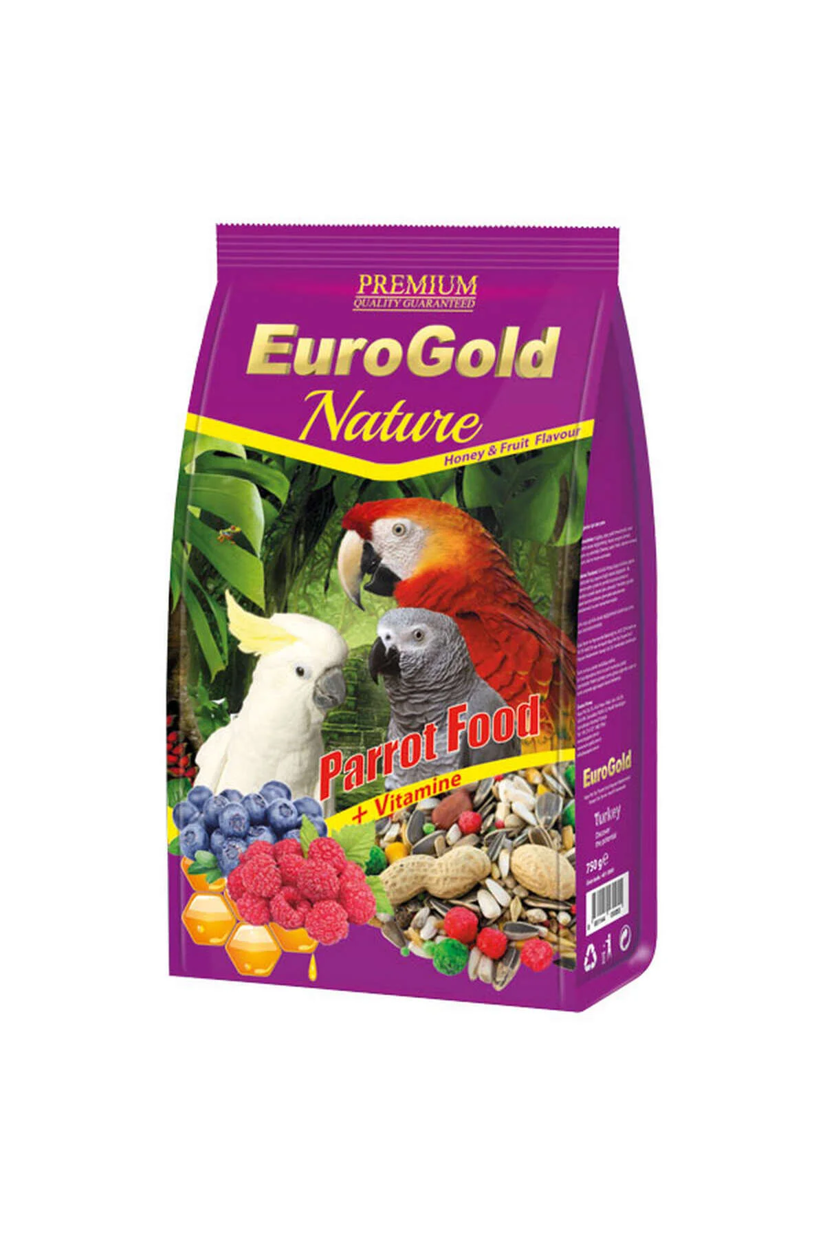 Eurogold Papağan Yemi 750 Gr
