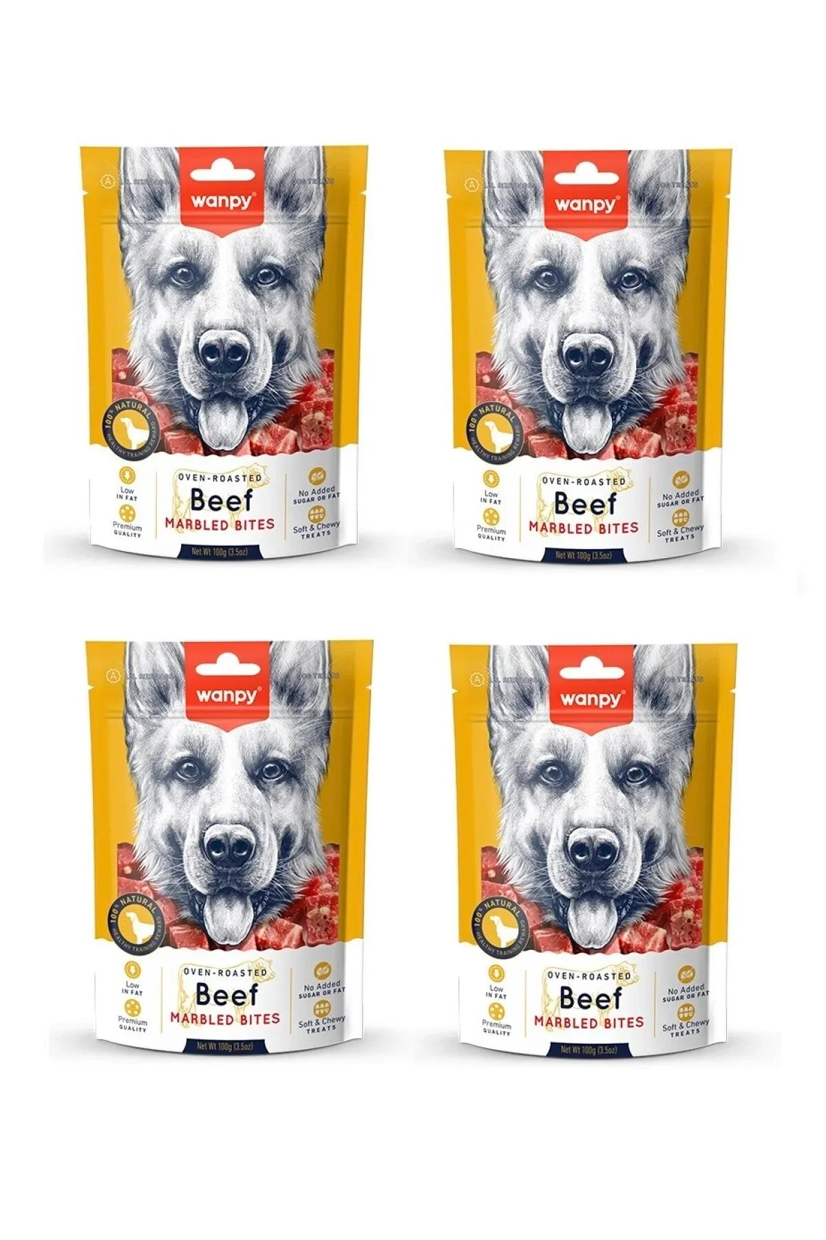 Wanpy Beef Marbled Bites Köpek Ödül X 4