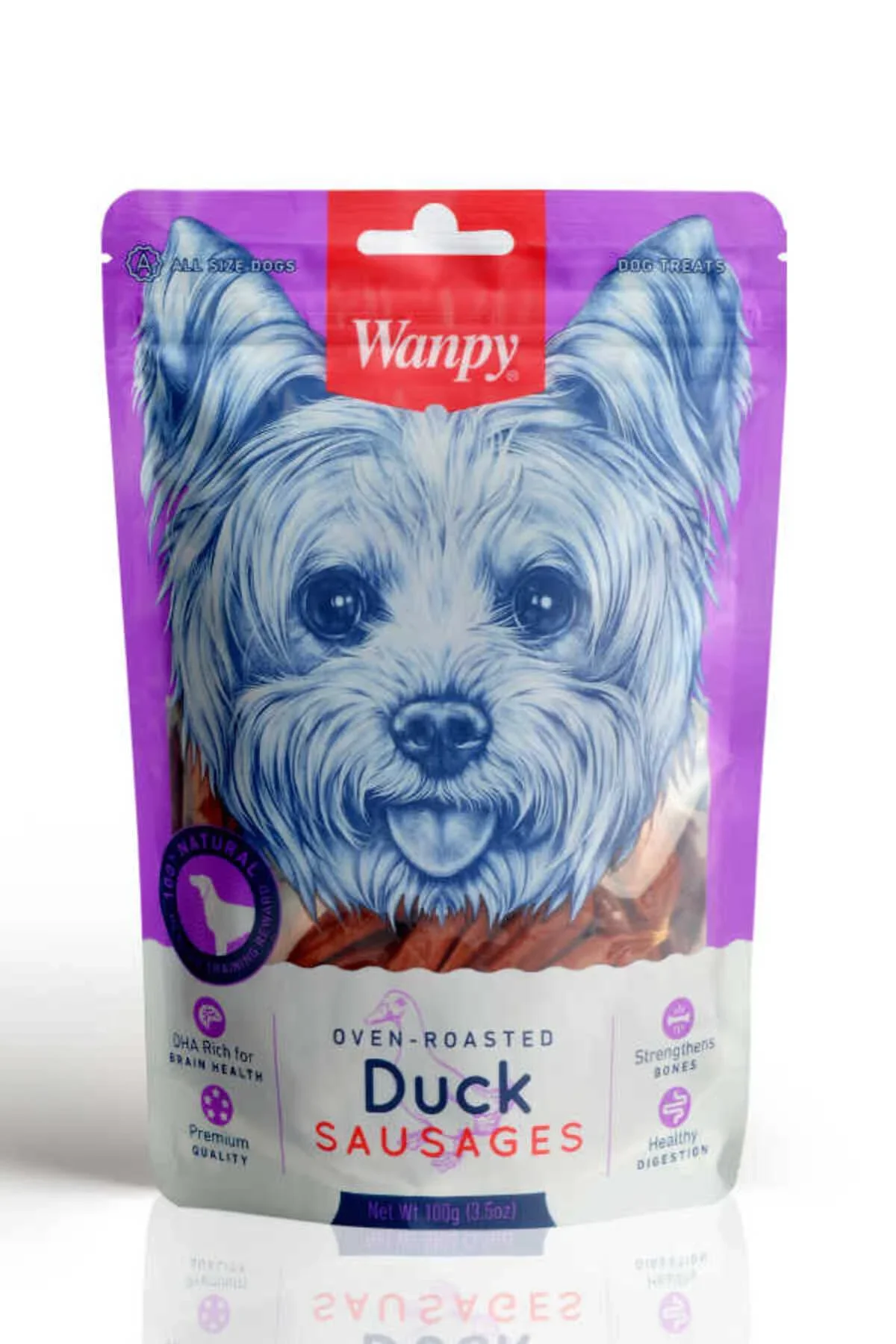 Wanpy Duck Sausages Köpek Ödül 100 Gr
