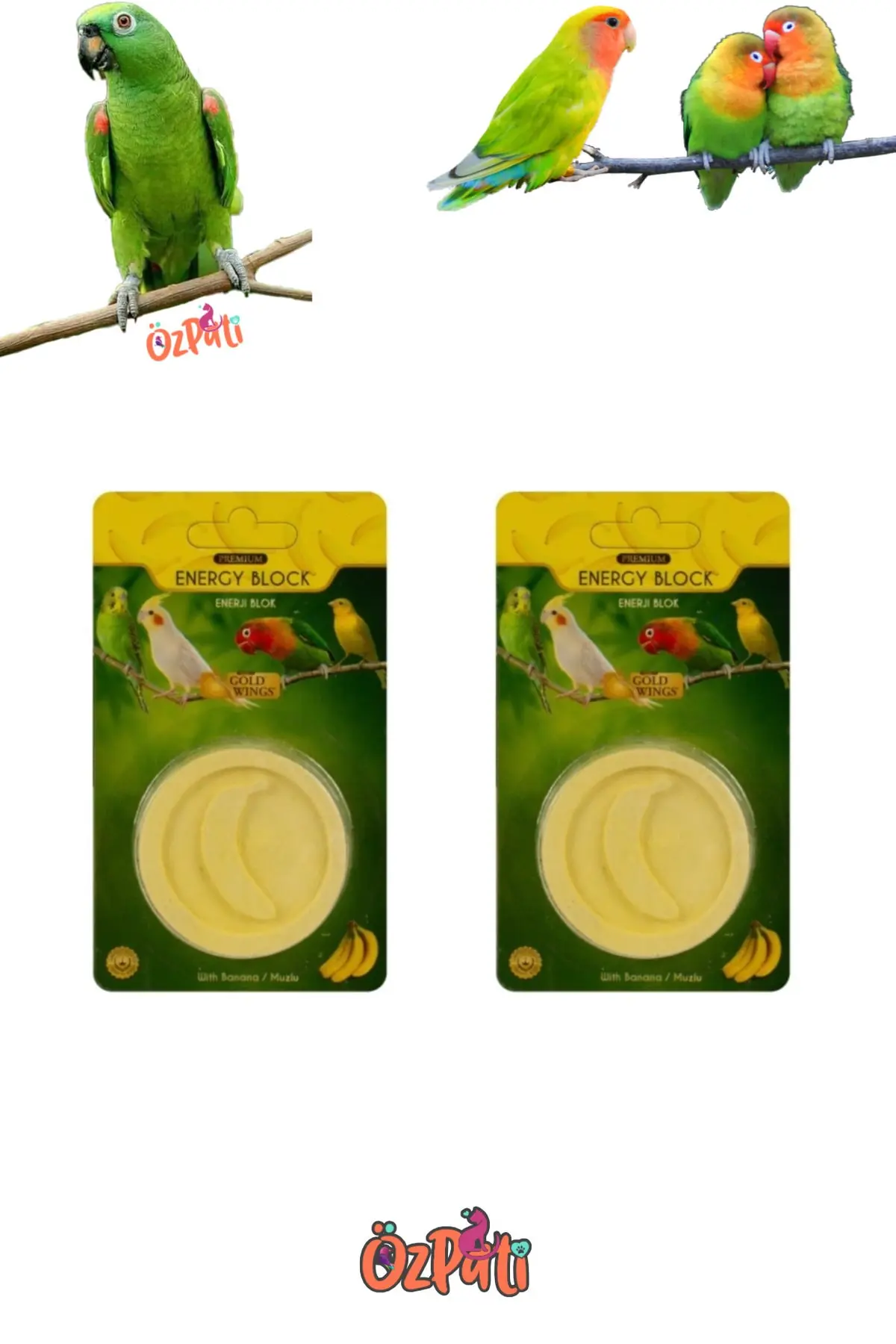 Gold Wings Premium Enerji Blok Muzlu X 2