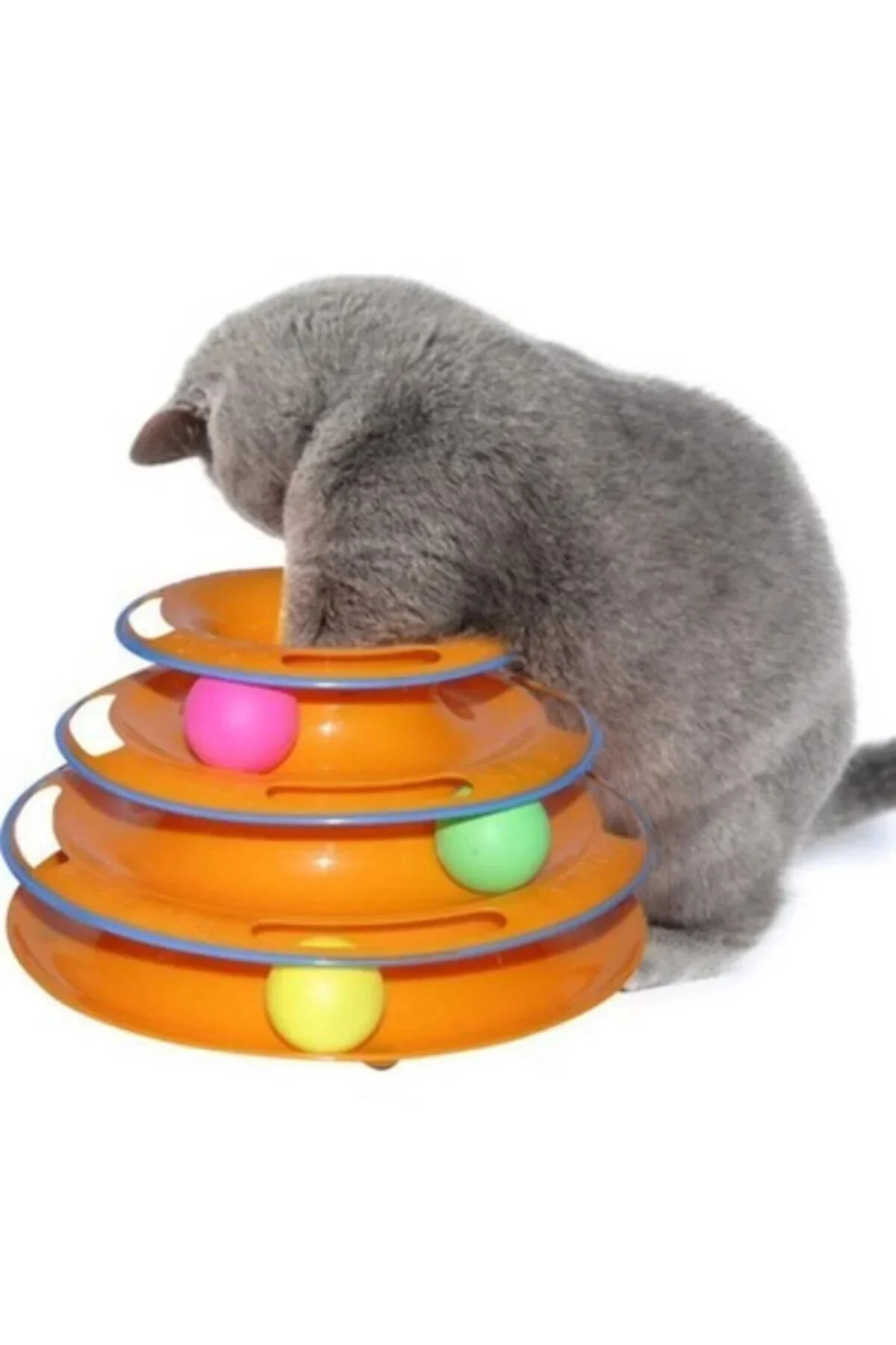 3 Katlı Kedi Oyuncağı
