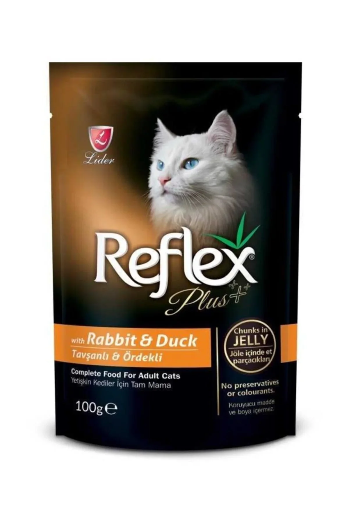 Reflex Plus Kedi Pouch Tavşan Ördek