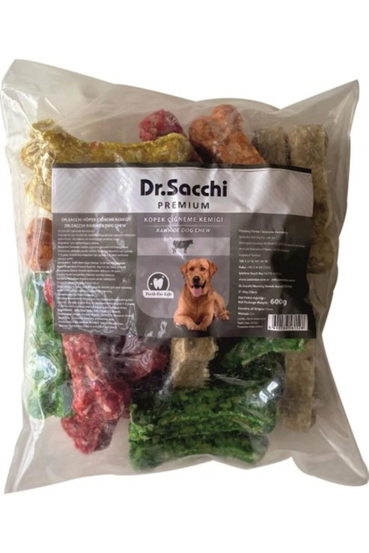 Munchy Kemik Renkli Köpek Ödülü - 3'' 25 gr 25'li