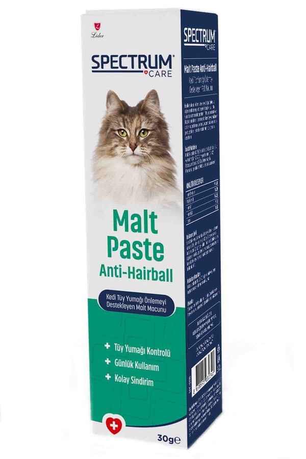 Spectrum Kedi Anti Hairball Malt 30 Gr
