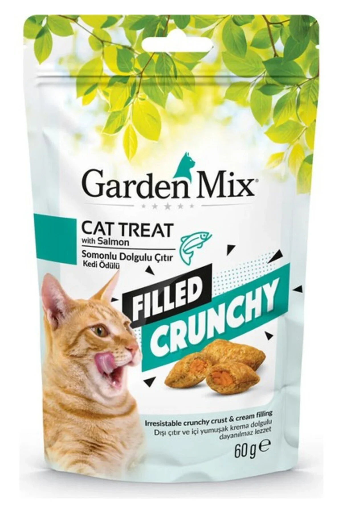 Garden Mix Kedi Ödül Kraker Somonlu