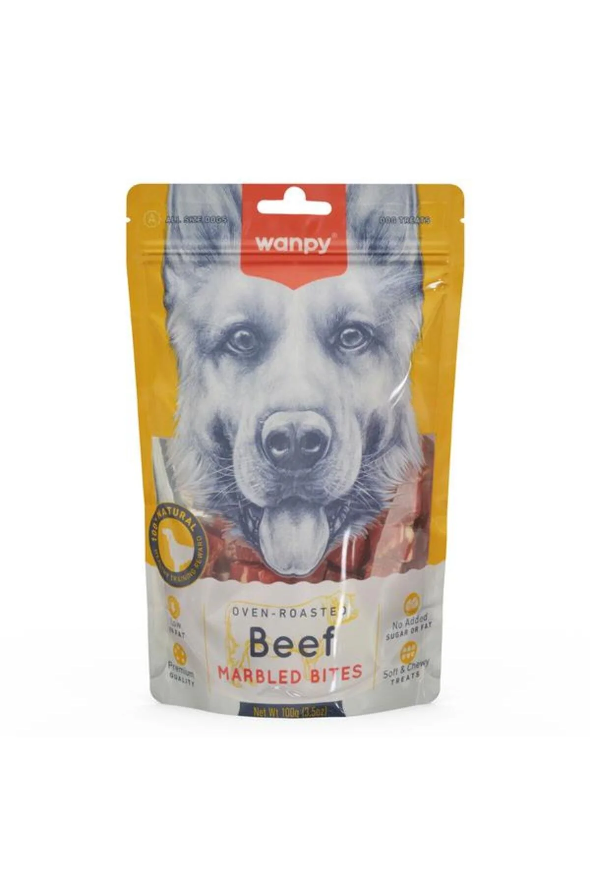 Wanpy Beef Marbled Bites Köpek Ödül 100 Gr