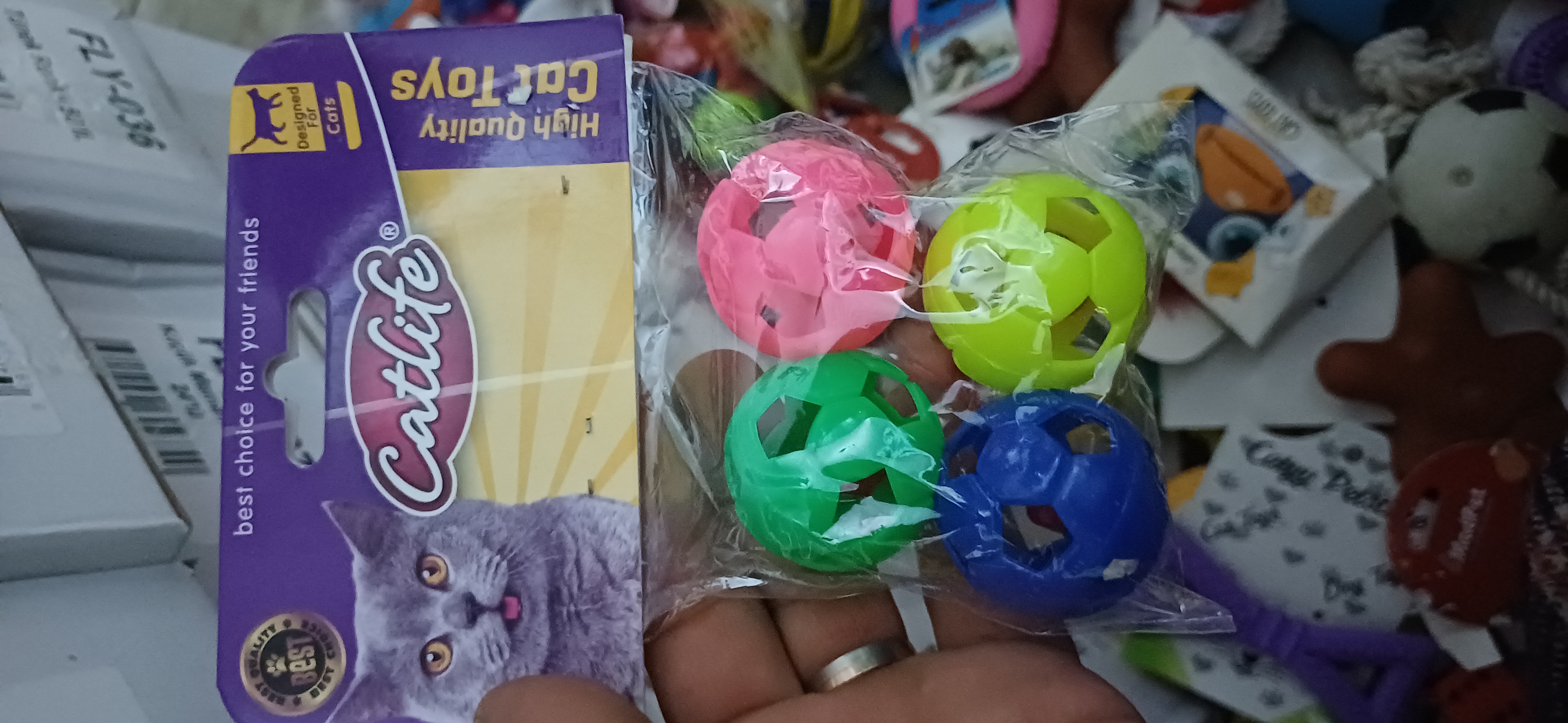 Catlife Zilli Kedi Oyuncağı 4 lü Paket - 202358