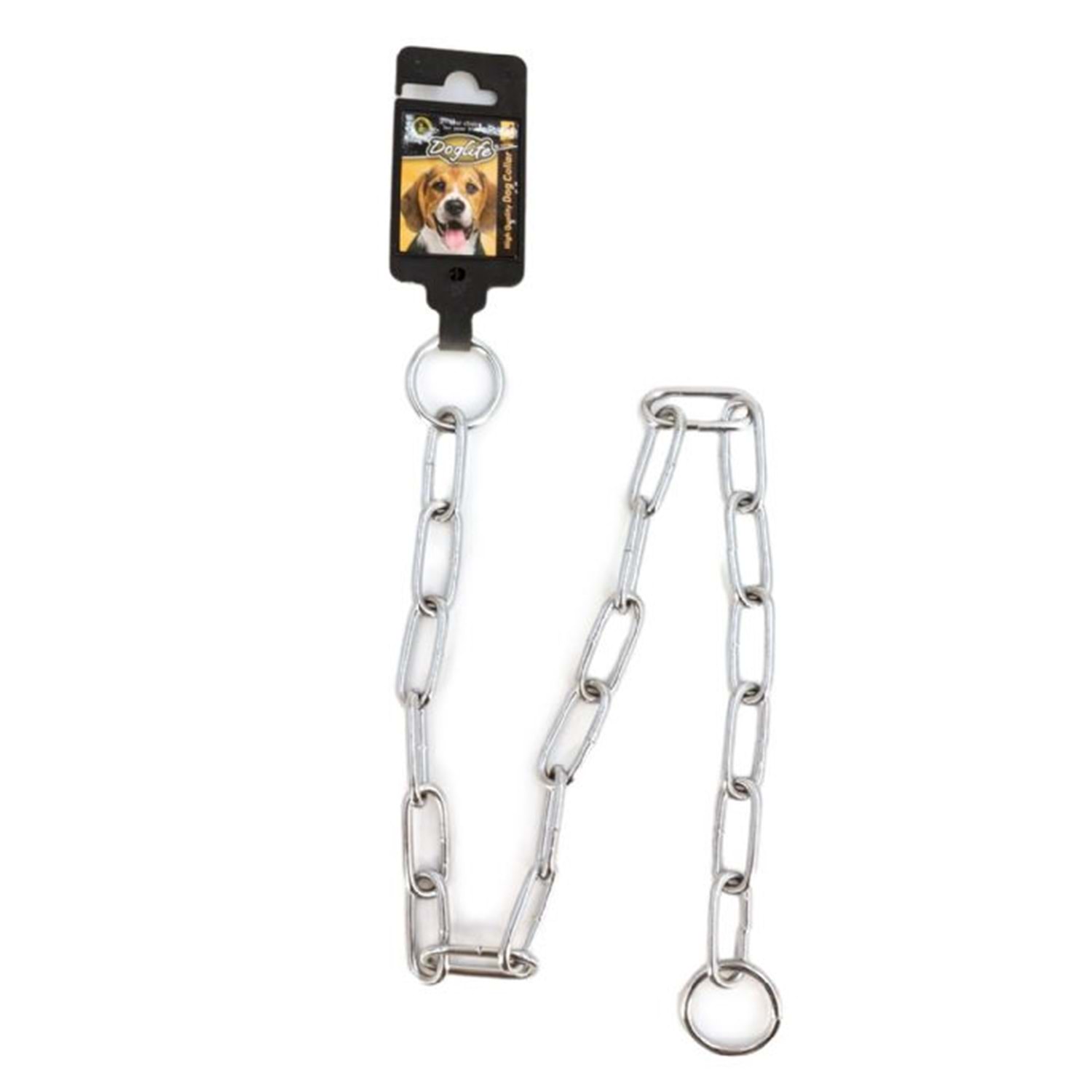 Doglife Köpek Eğitim Boyun Zinciri 5 mm x 80 cm Metal Zincir Tasma
