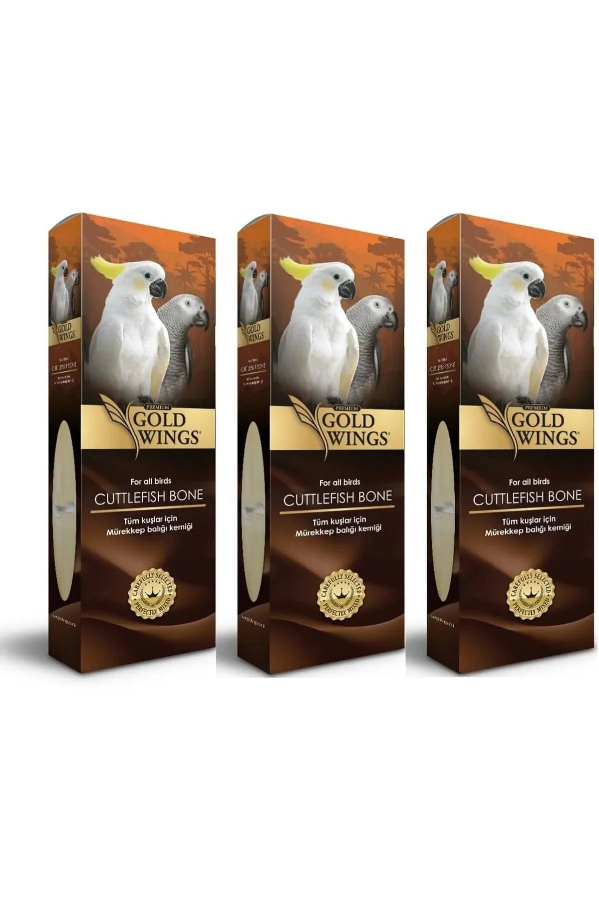 Gold Wings Premium Kalamar Kemik Büyük Boy X 3 Adet