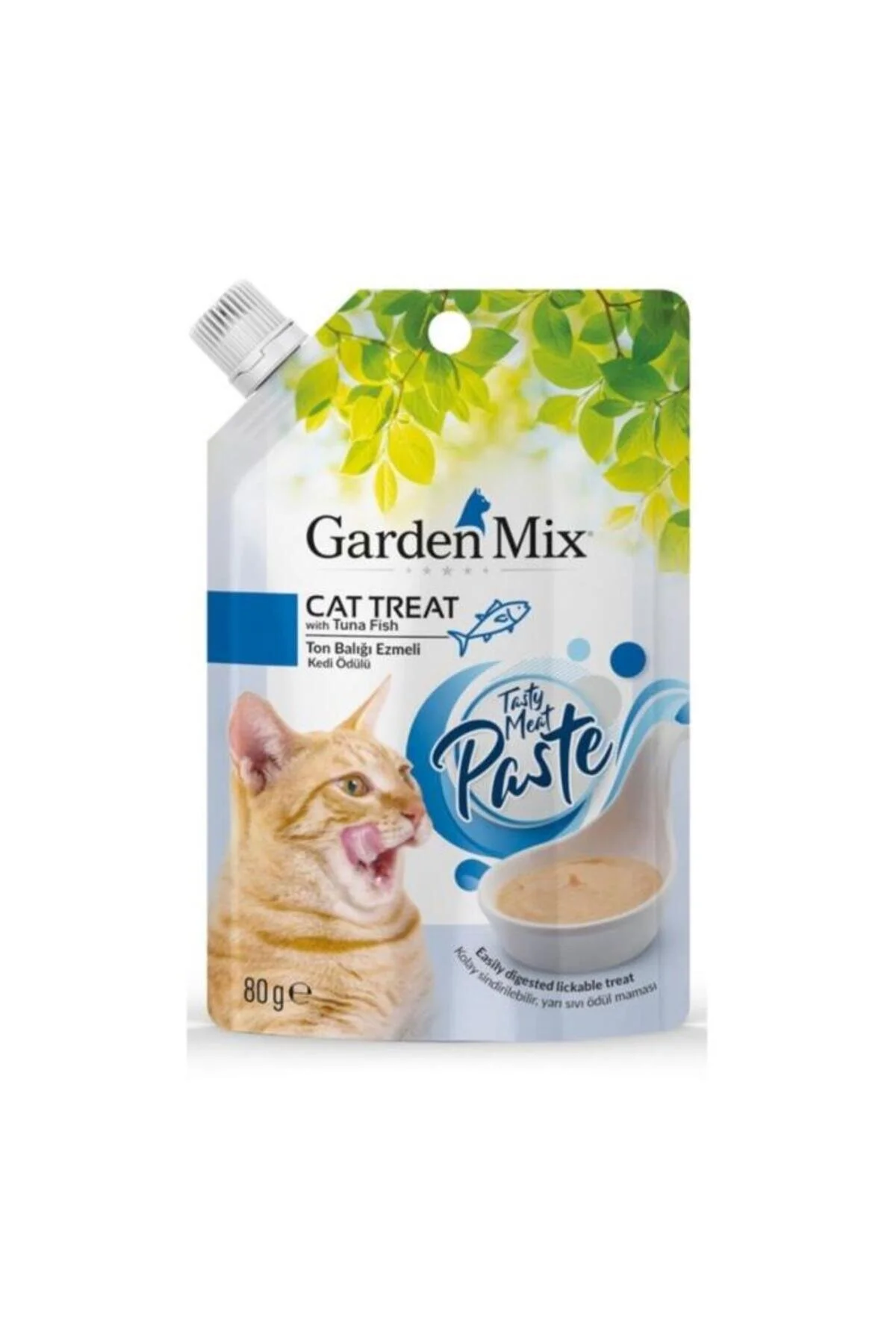 Garden Mix Ton Balığı Ezmeli Kedi Ödülü 80 gr Yalanabilir Krema