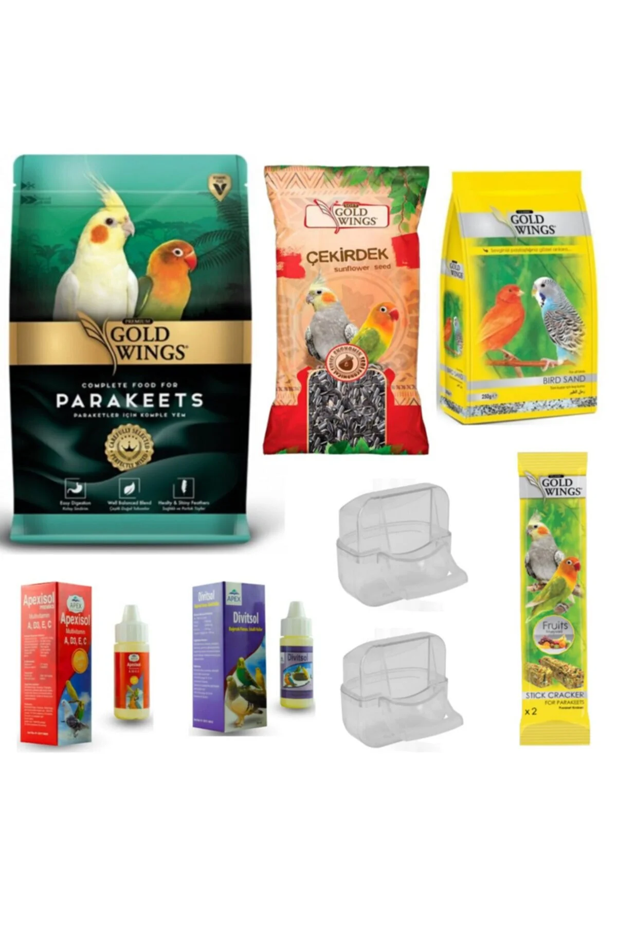 Papağan Set 8 Parça