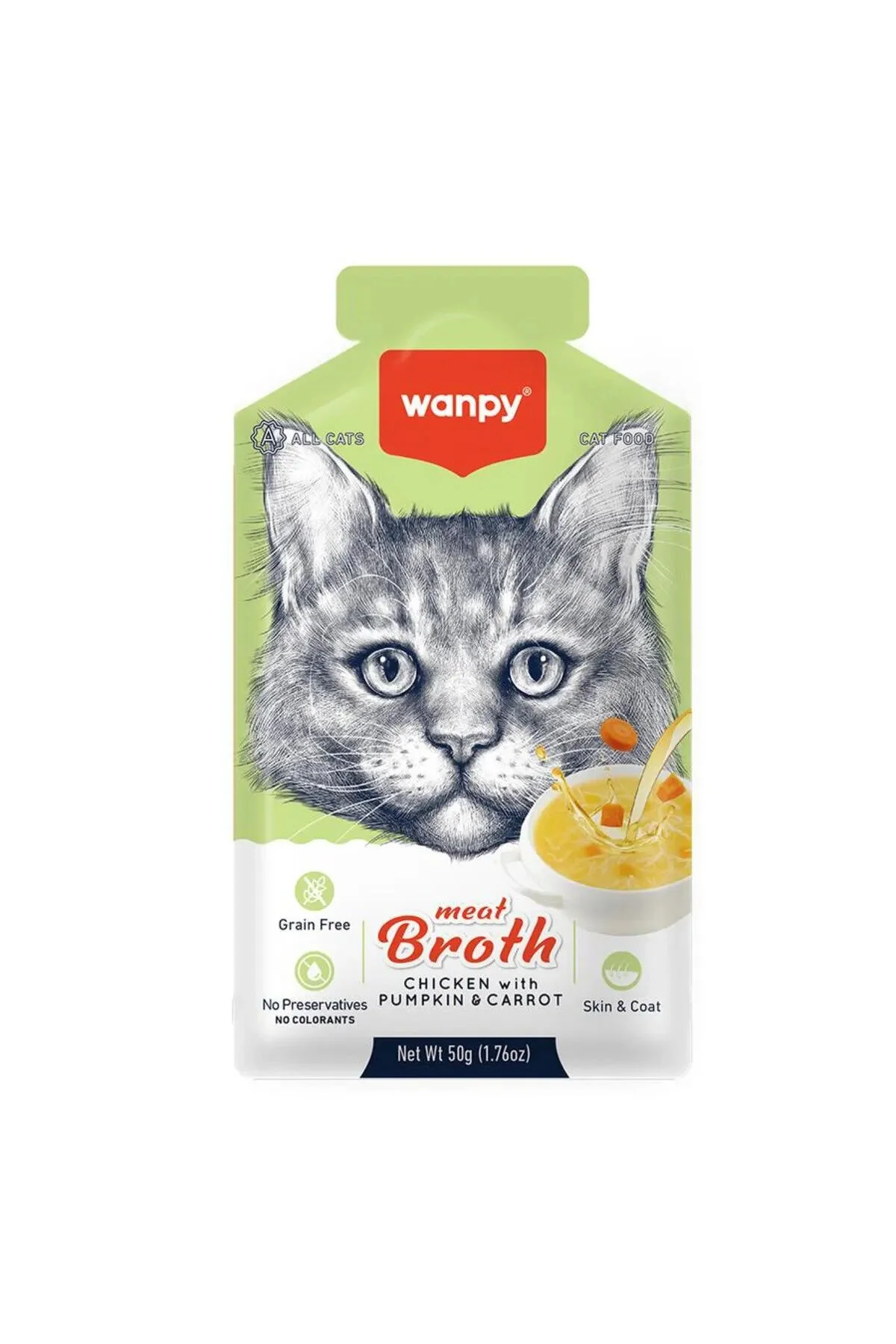 Wanpy Kedi Çorba Tavuk Balkabak X 6