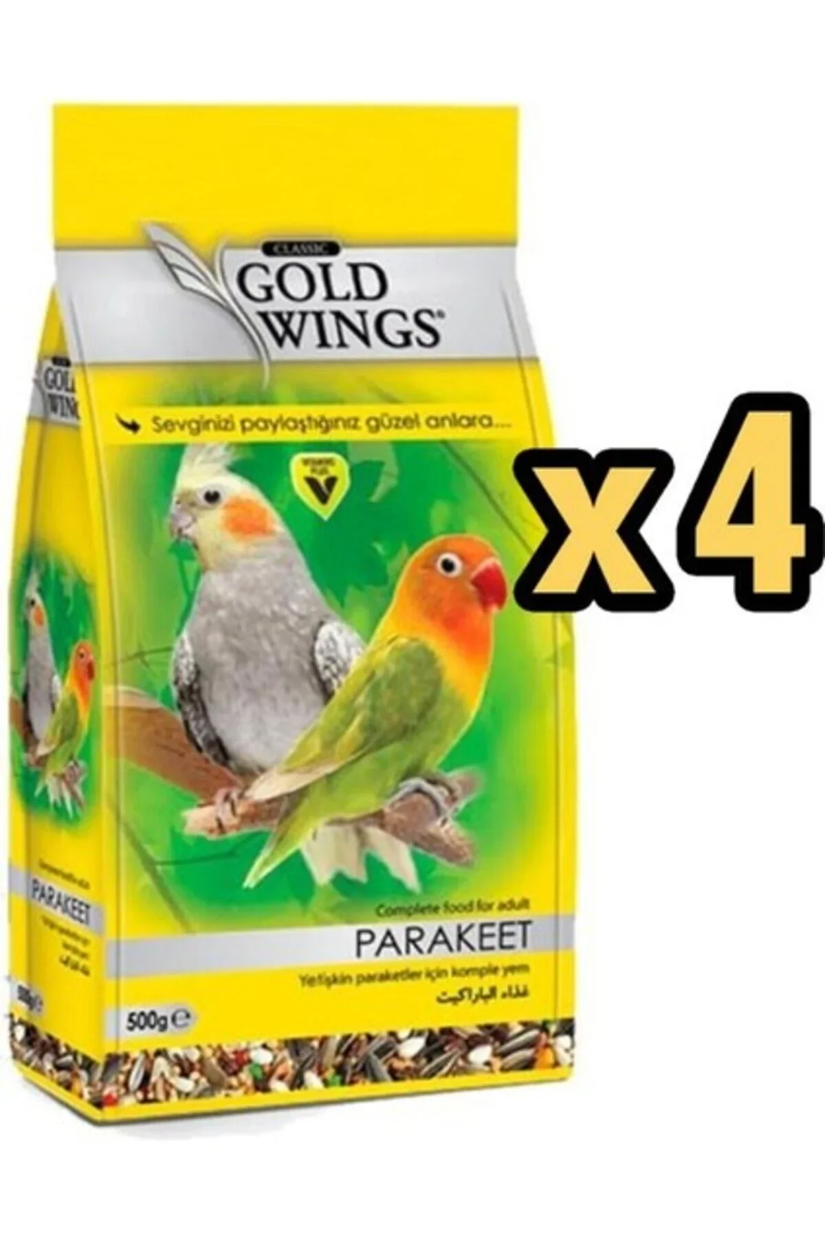 Gold Wings Paraket 500 Gr X 4 Paket