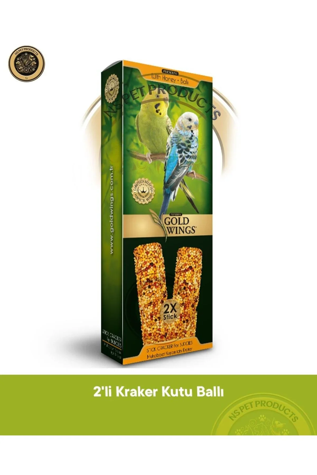 Gold Wings Premium Ballı Muh Kraker 2 li