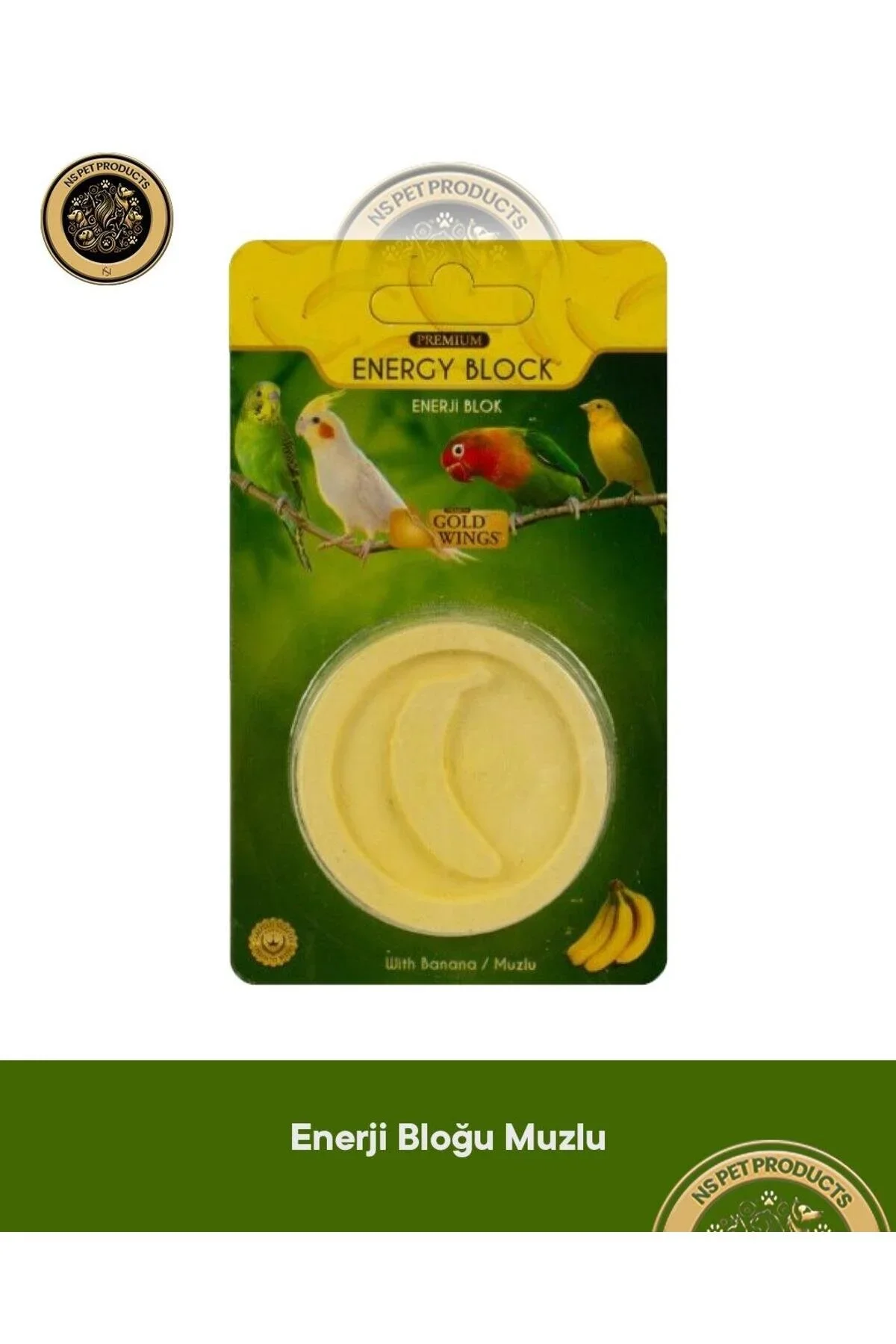 Gold Wings Premium Enerji Blok Muzlu