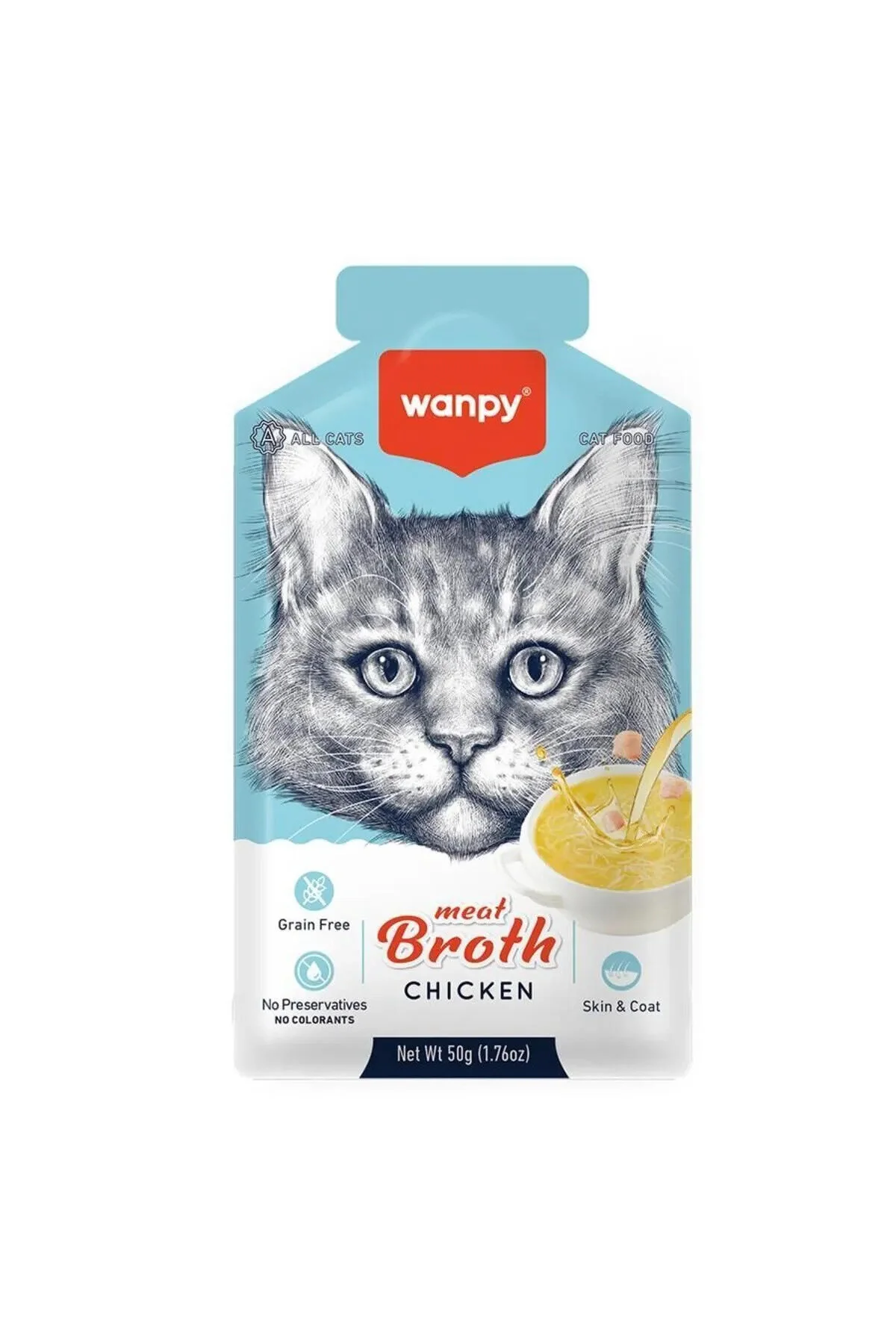 Wanpy Kedi Çorba Tavuklu X 12