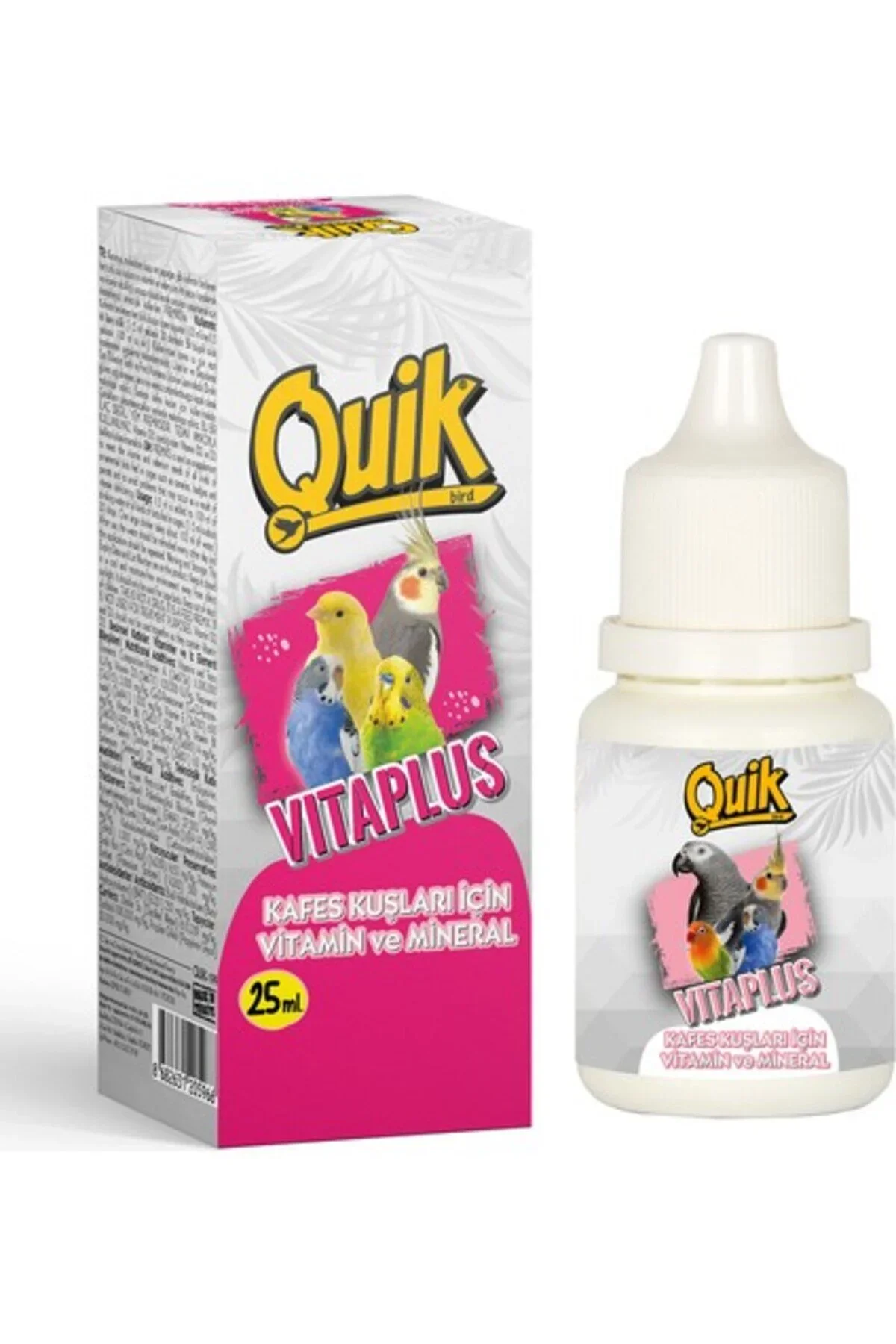 Quik Vitaplus Kuş Vitamini 25 Ml
