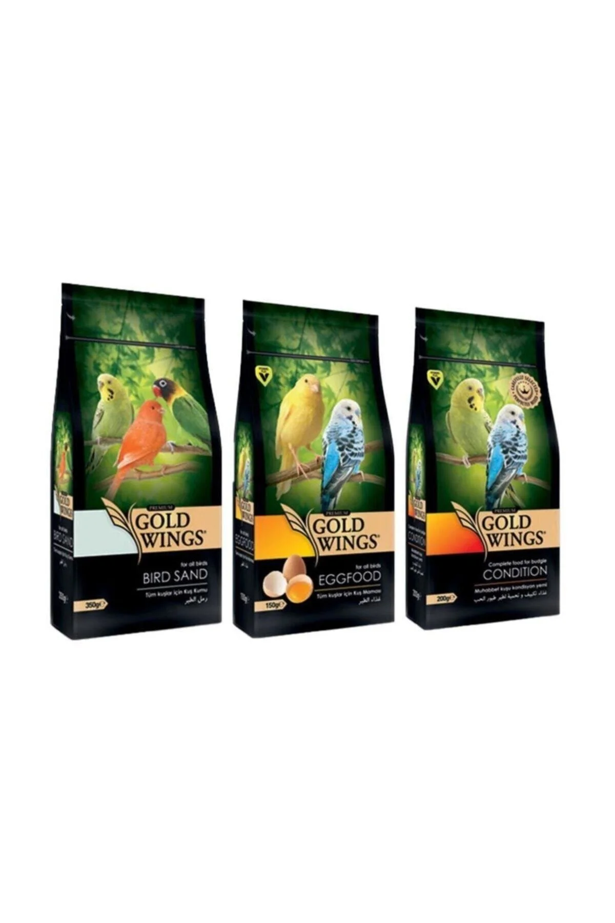 Gold Wings Premium 3 lü Set