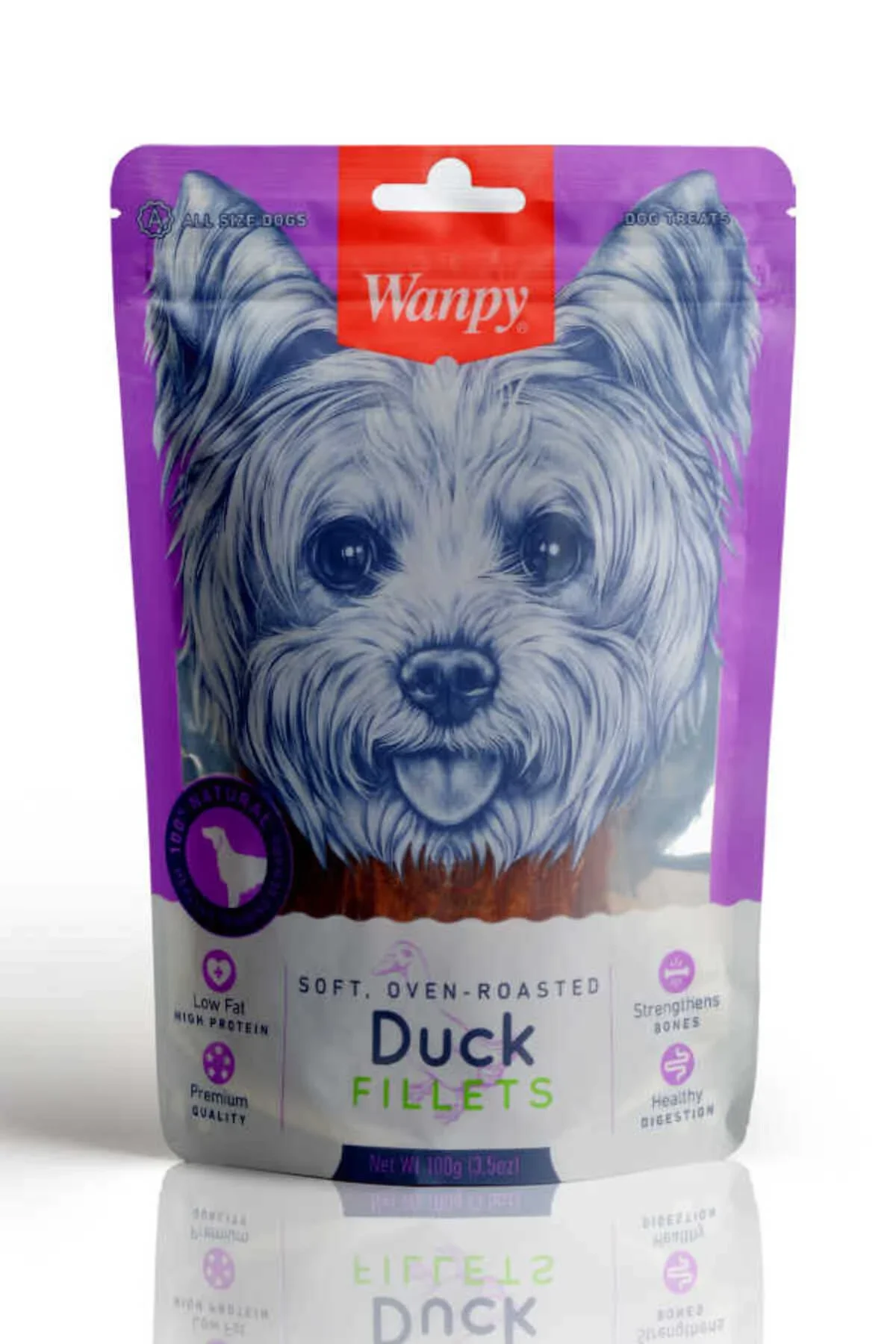 Wanpy Duck Fillets Köpek Ödül 100 Gr