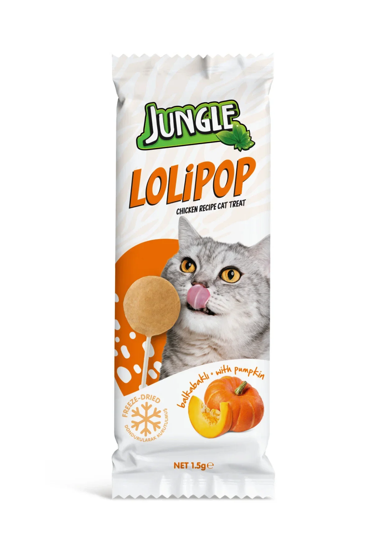 Jungle Kedi Lolipop Bal Kabaklı