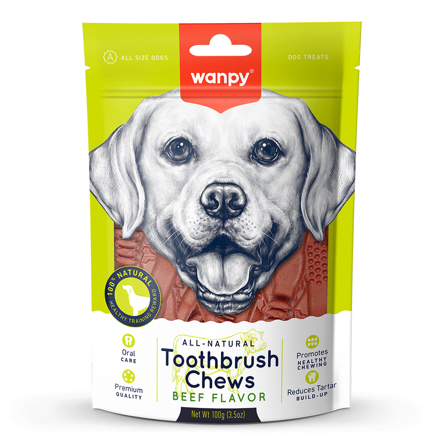 Wanpy Köpek Ödül Toothbrush Chews