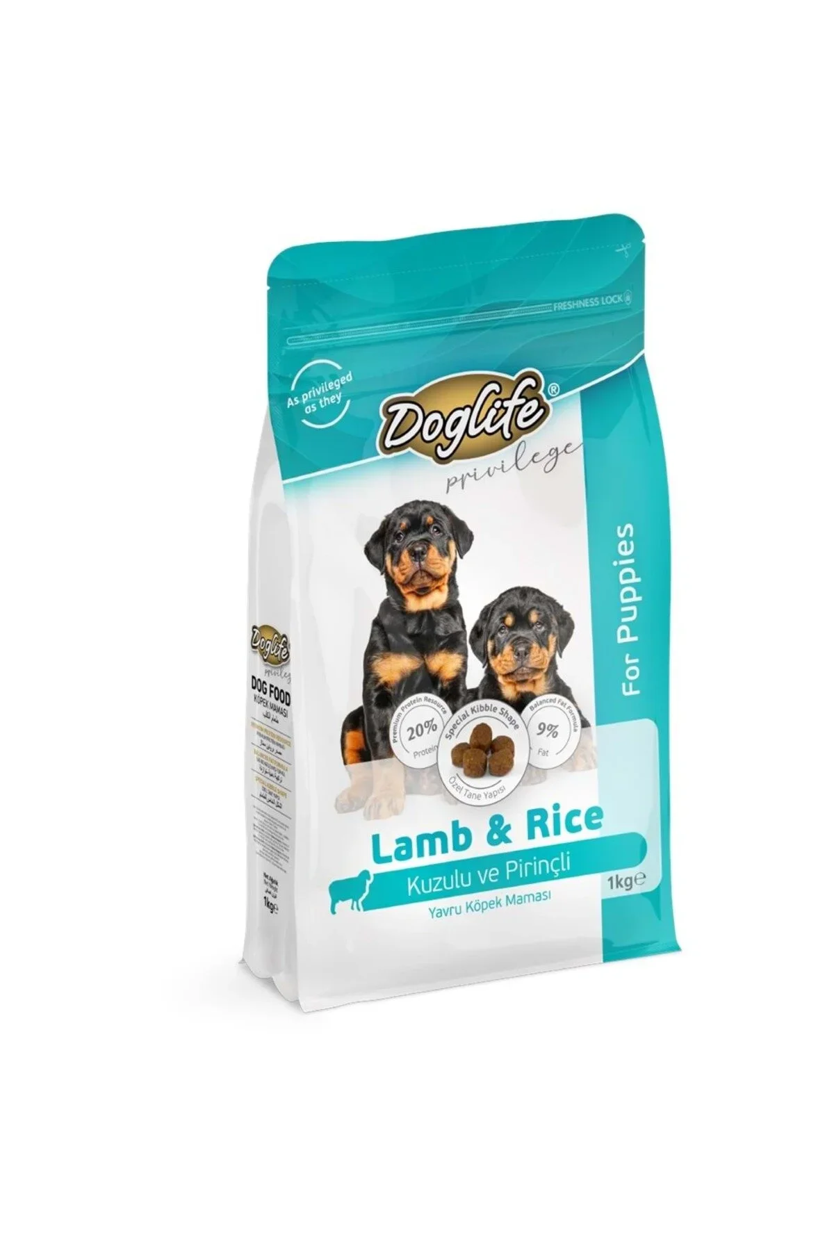 Dog Life Kuzu Etli Yavru Köpek Maması 1 Kg