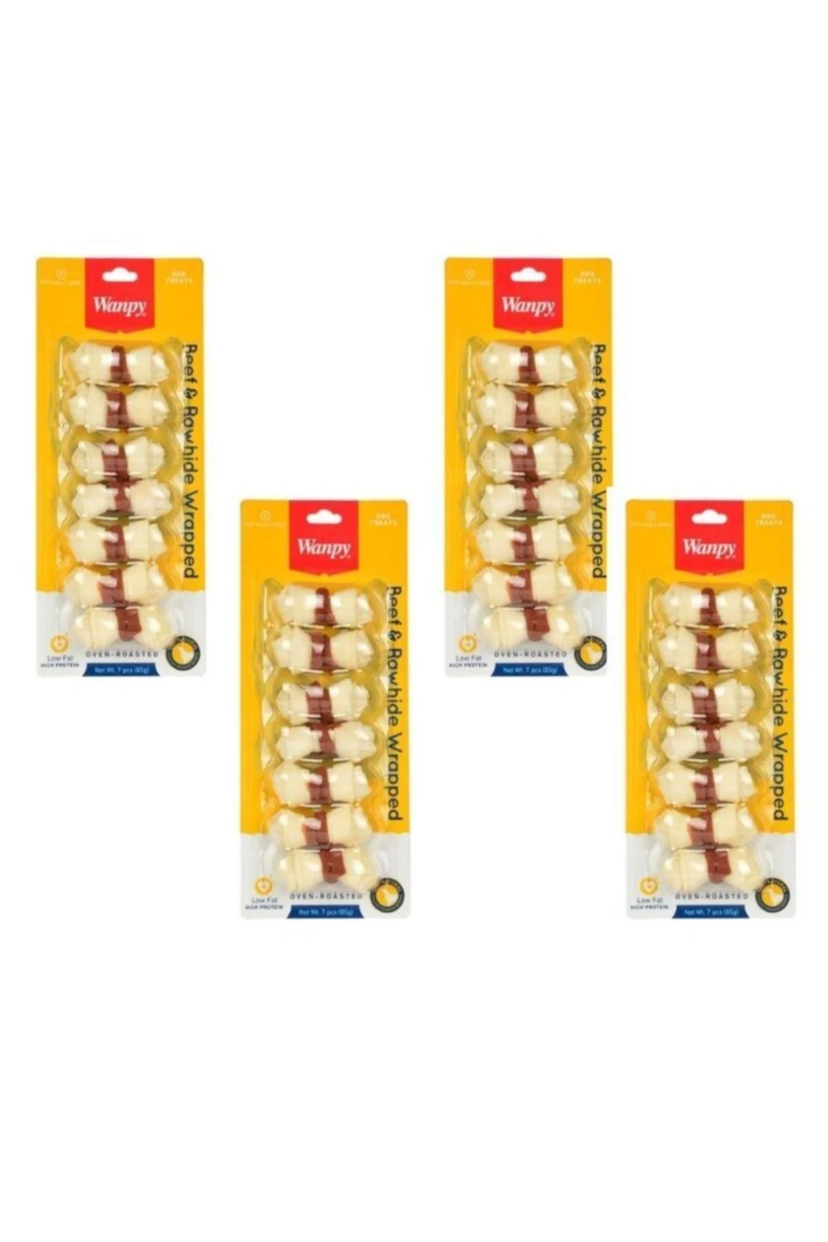 Wanpy Biftek Sargılı Köpek Ödülü 85 gr X 4